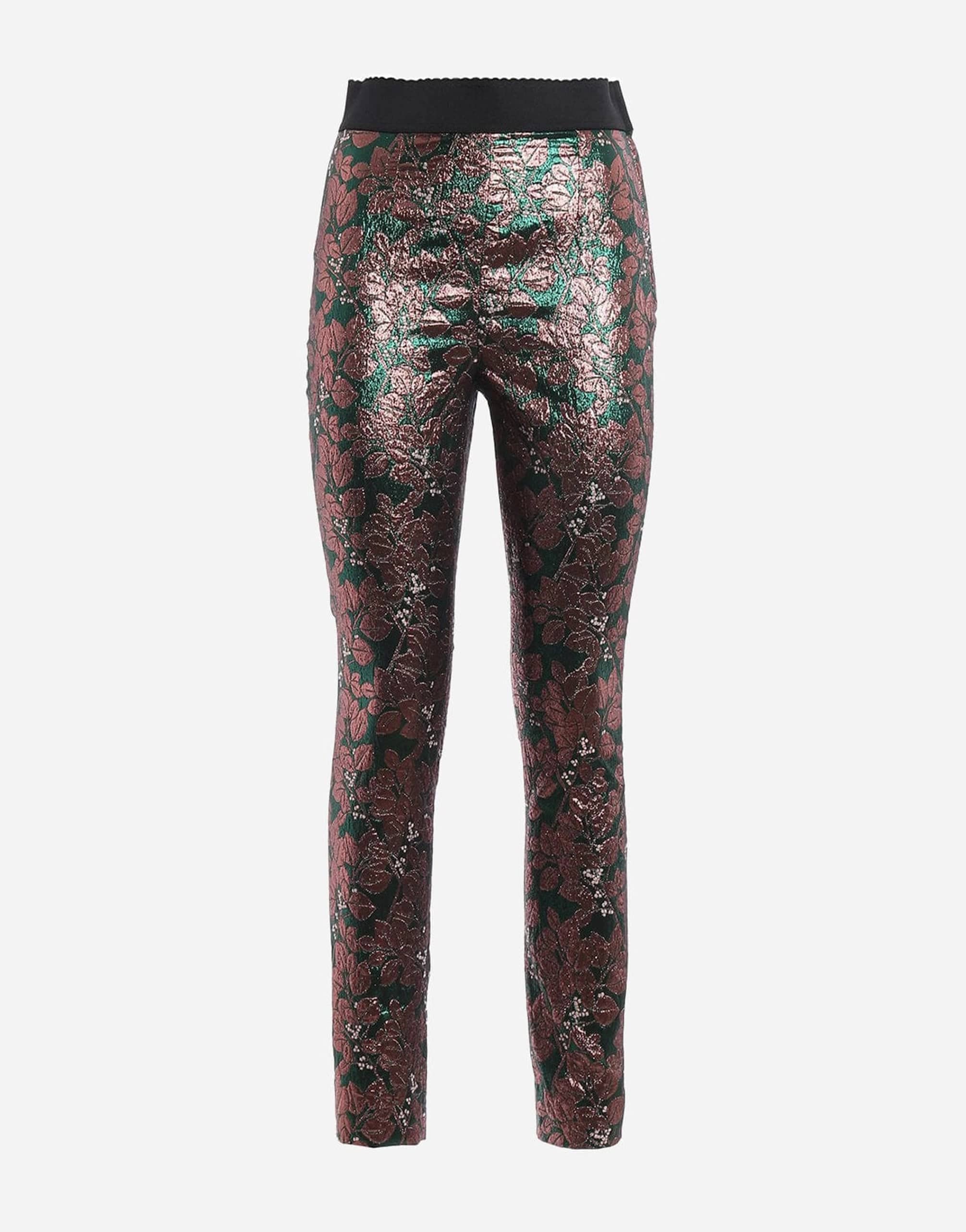 Dolce & Gabbana Iridescent Brocade Pants