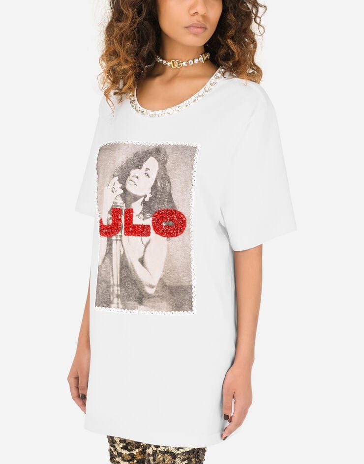 Dolce & Gabbana J.Lo Photograph-Print T-Shirt