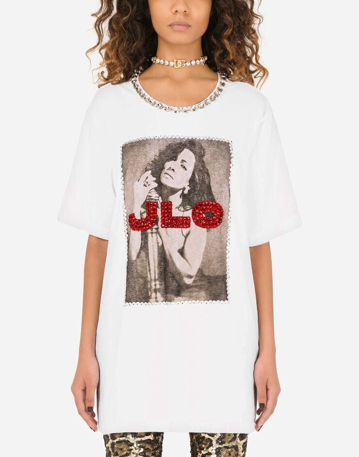 Dolce & Gabbana J.Lo Photograph-Print T-Shirt