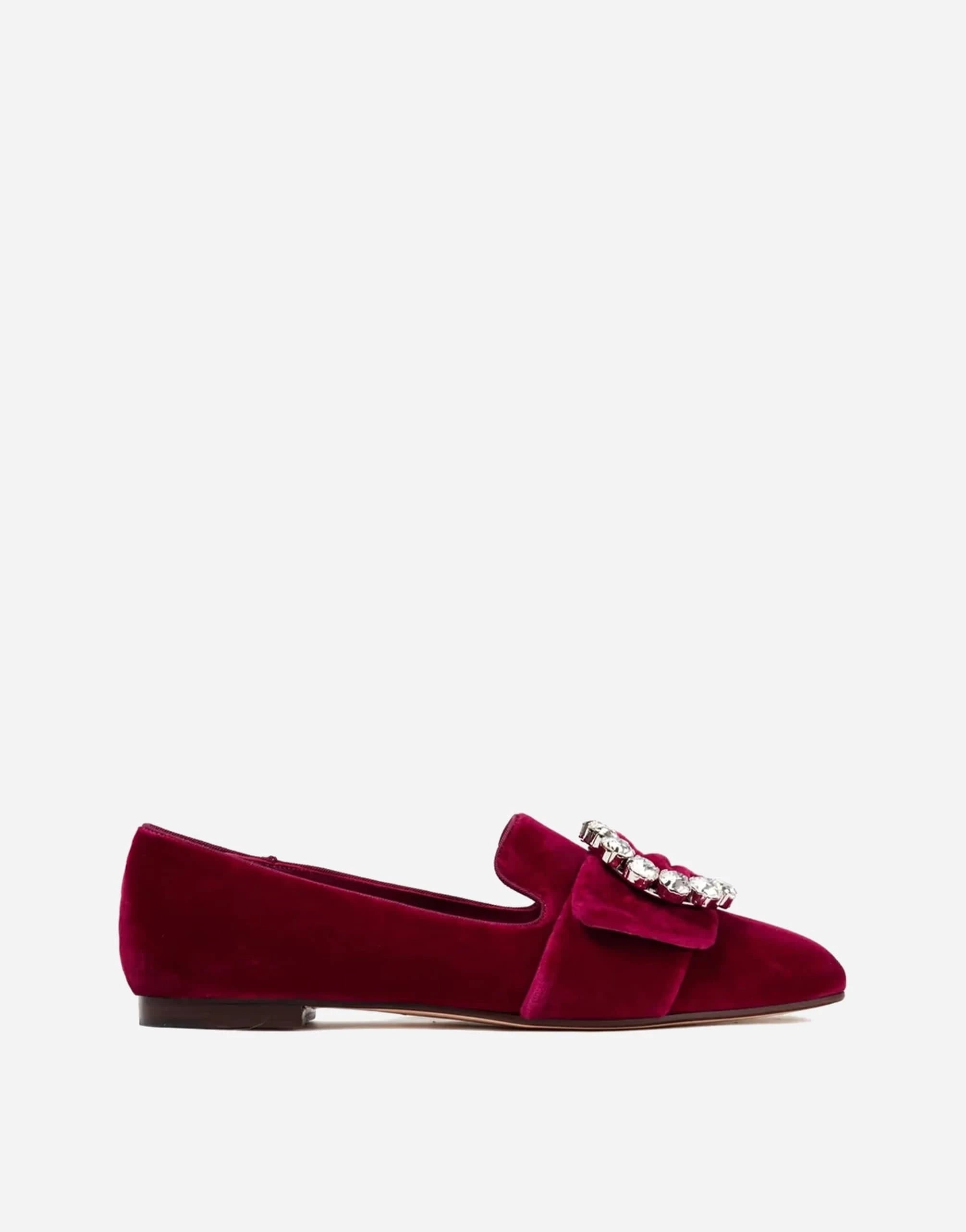 Dolce & Gabbana Jackie Crystal-Embellished Loafers