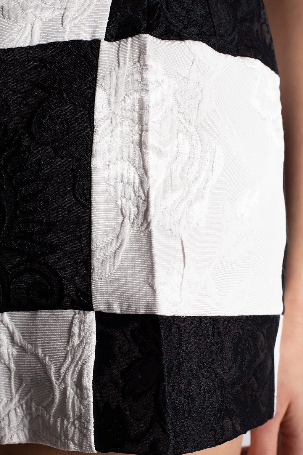 Dolce & Gabbana Jacquard Checkered Shorts