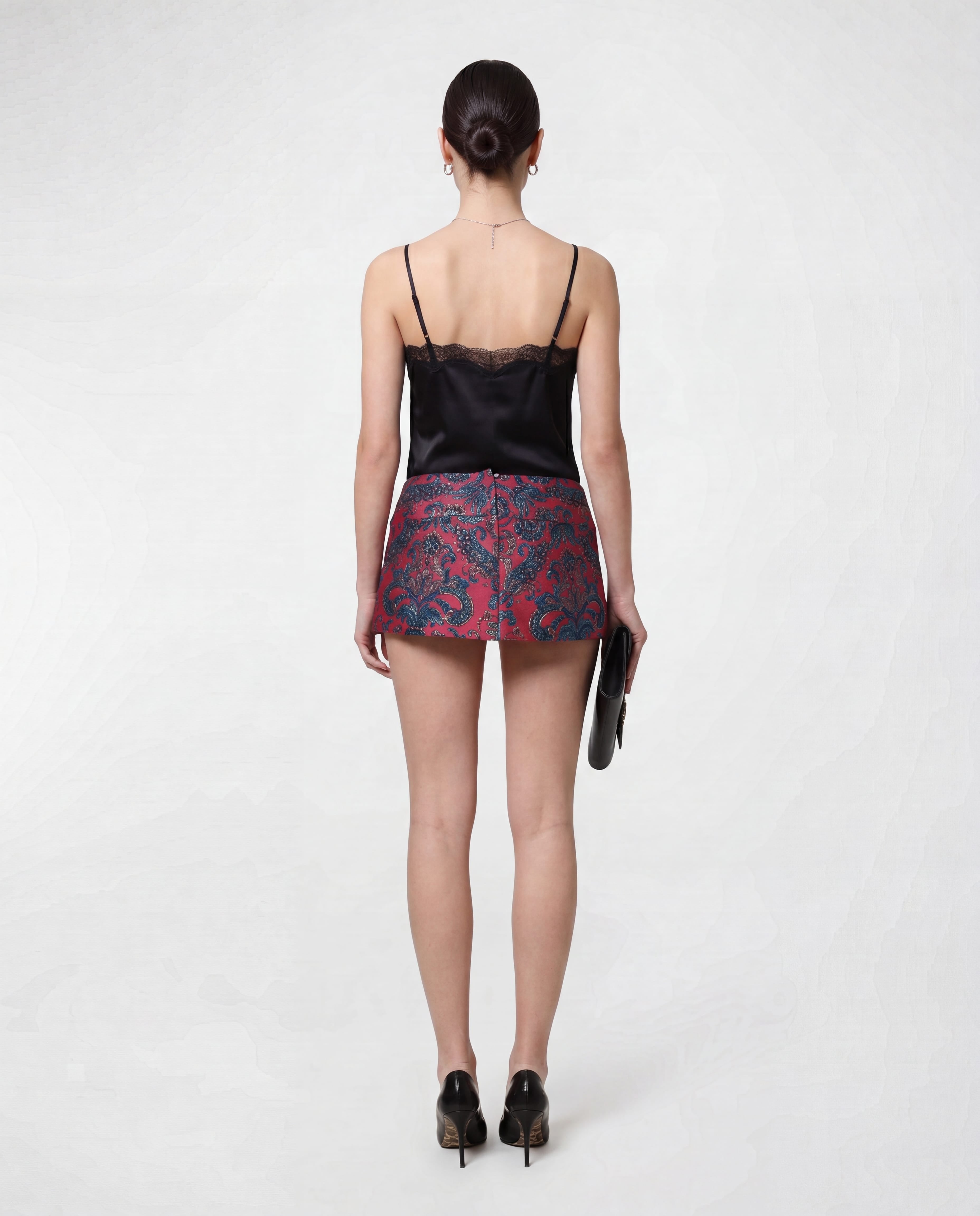 Dolce & Gabbana Jacquard Mini Skirt