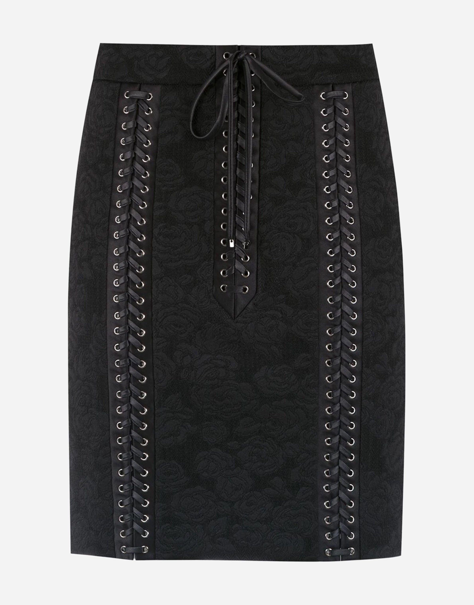 Dolce & Gabbana Jacquard Short Skirt