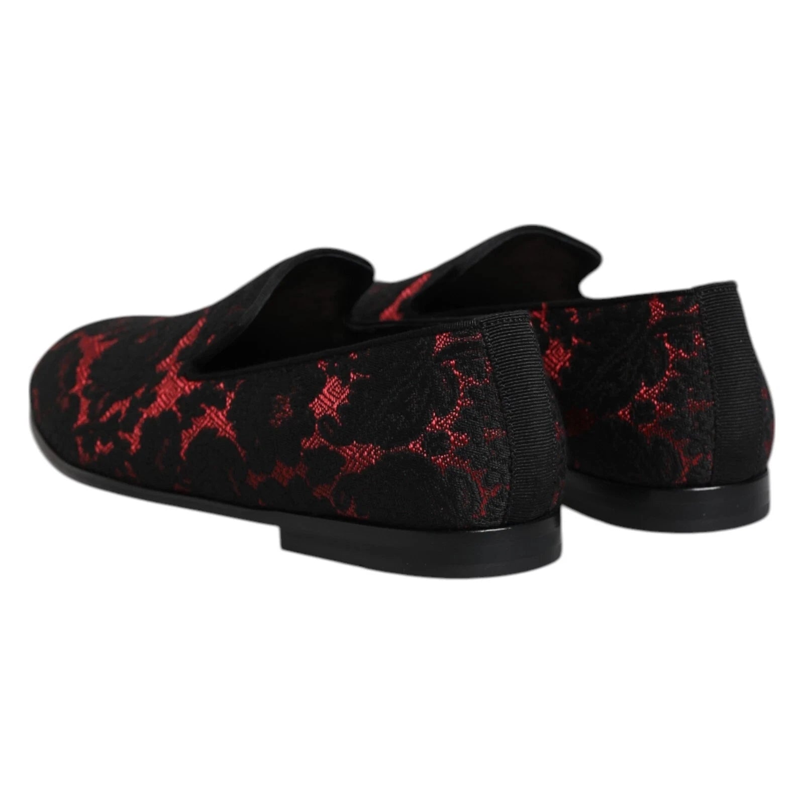 Dolce & Gabbana Jacquard Slip-On Loafers
