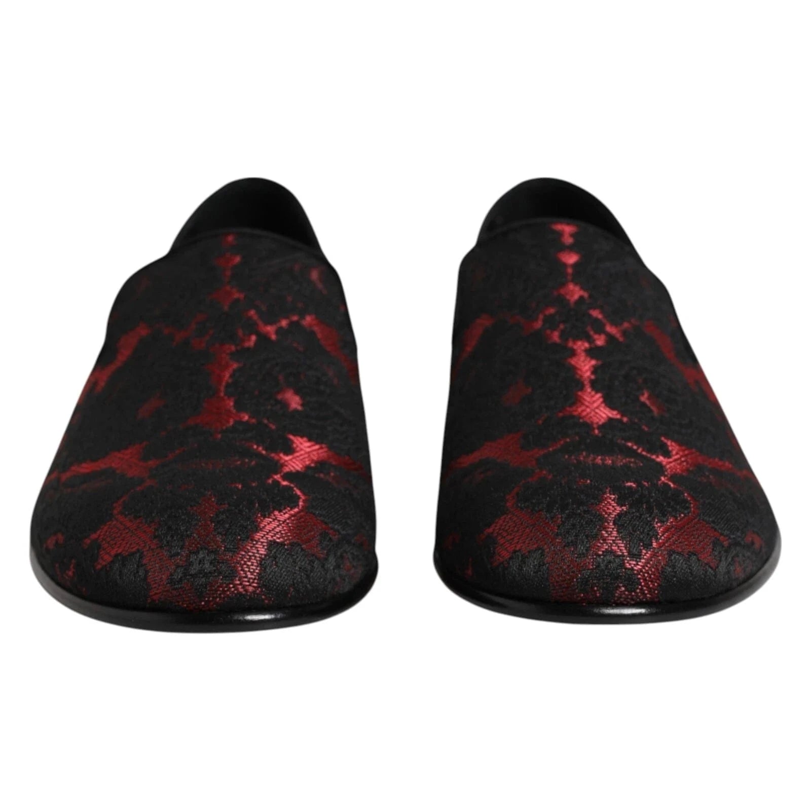 Dolce & Gabbana Jacquard Slip-On Loafers