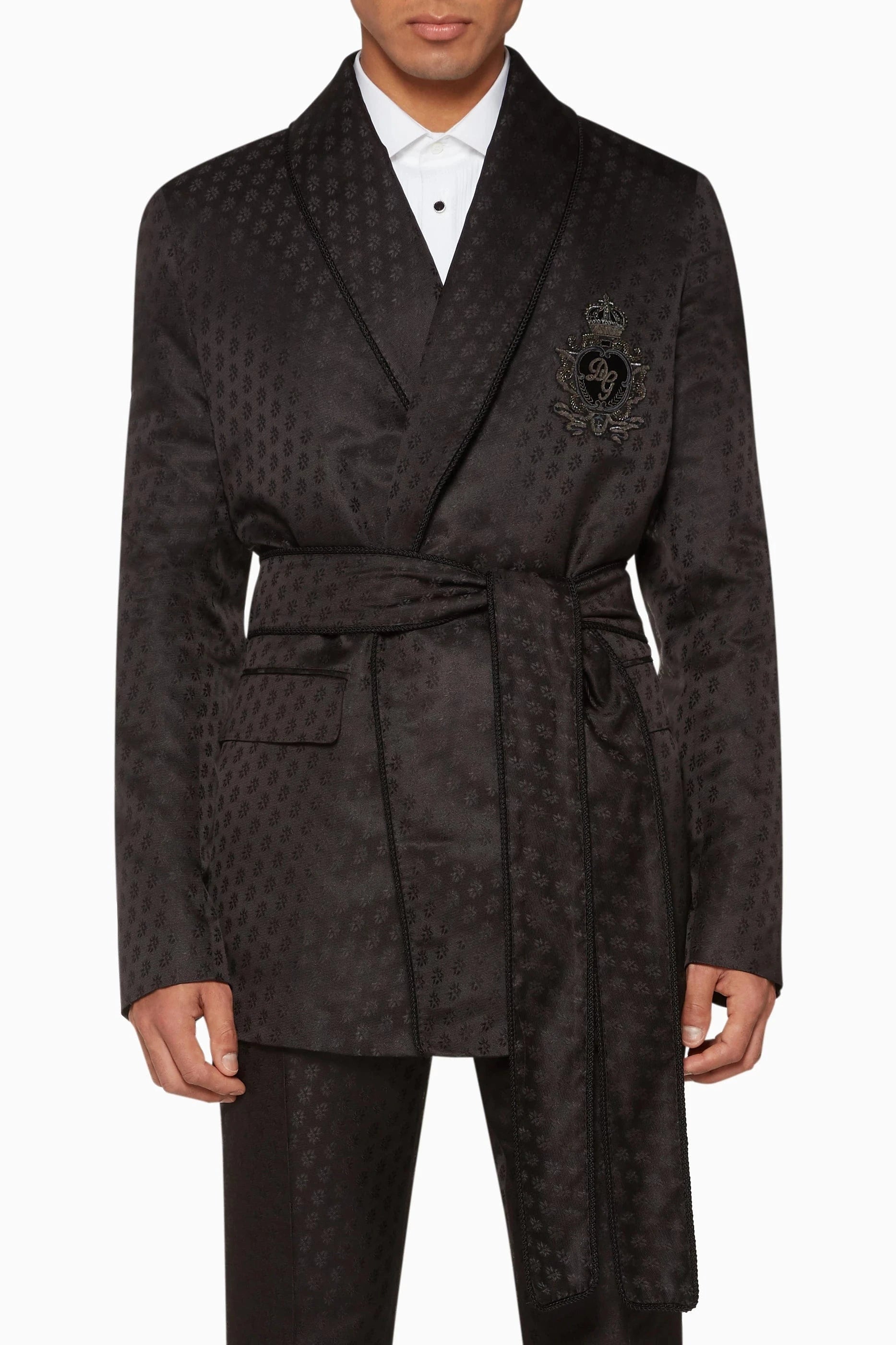 Dolce & Gabbana Jacquard Tuxedo Jacket