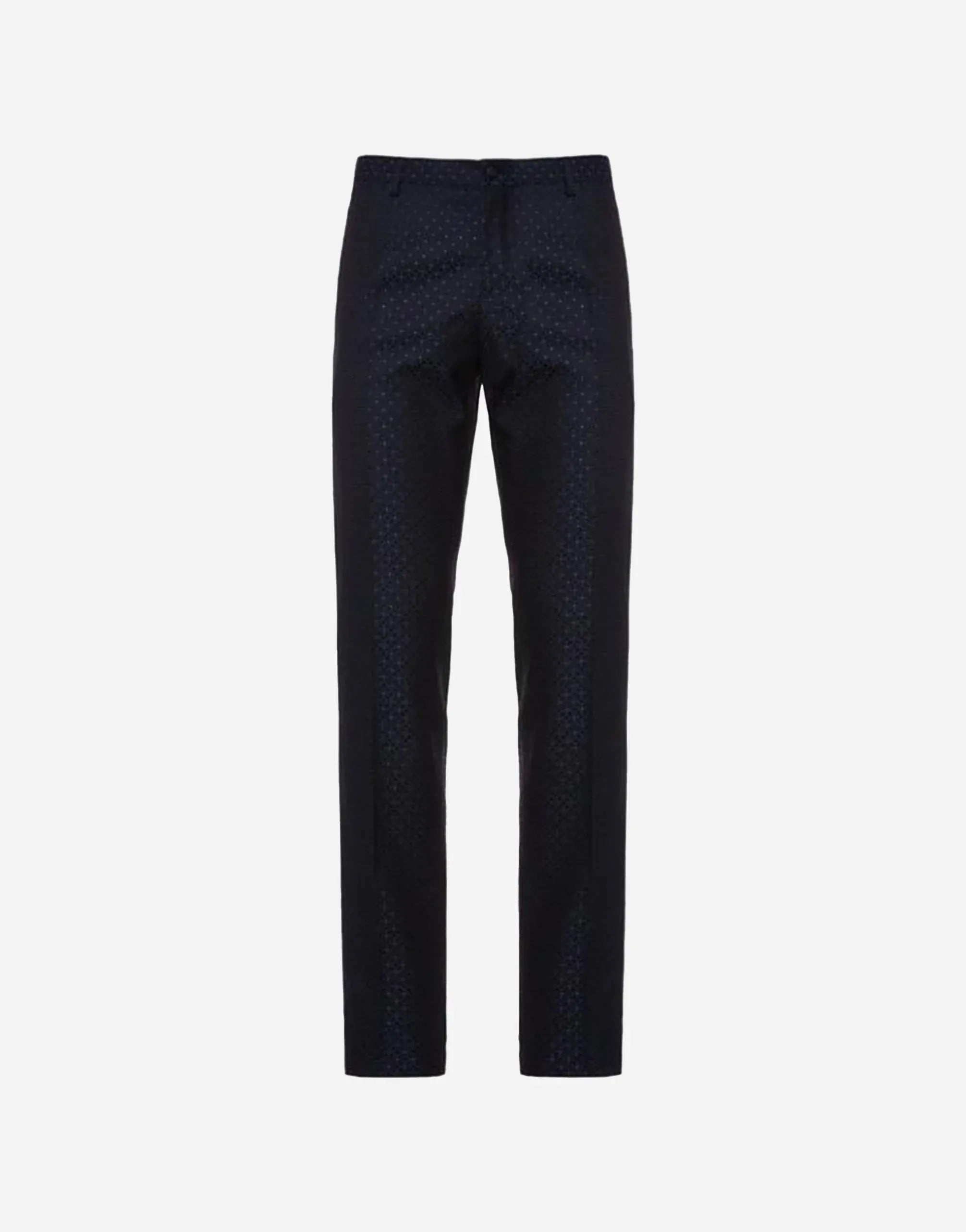 Dolce & Gabbana 提花晚礼服套装,配有撞色滚边