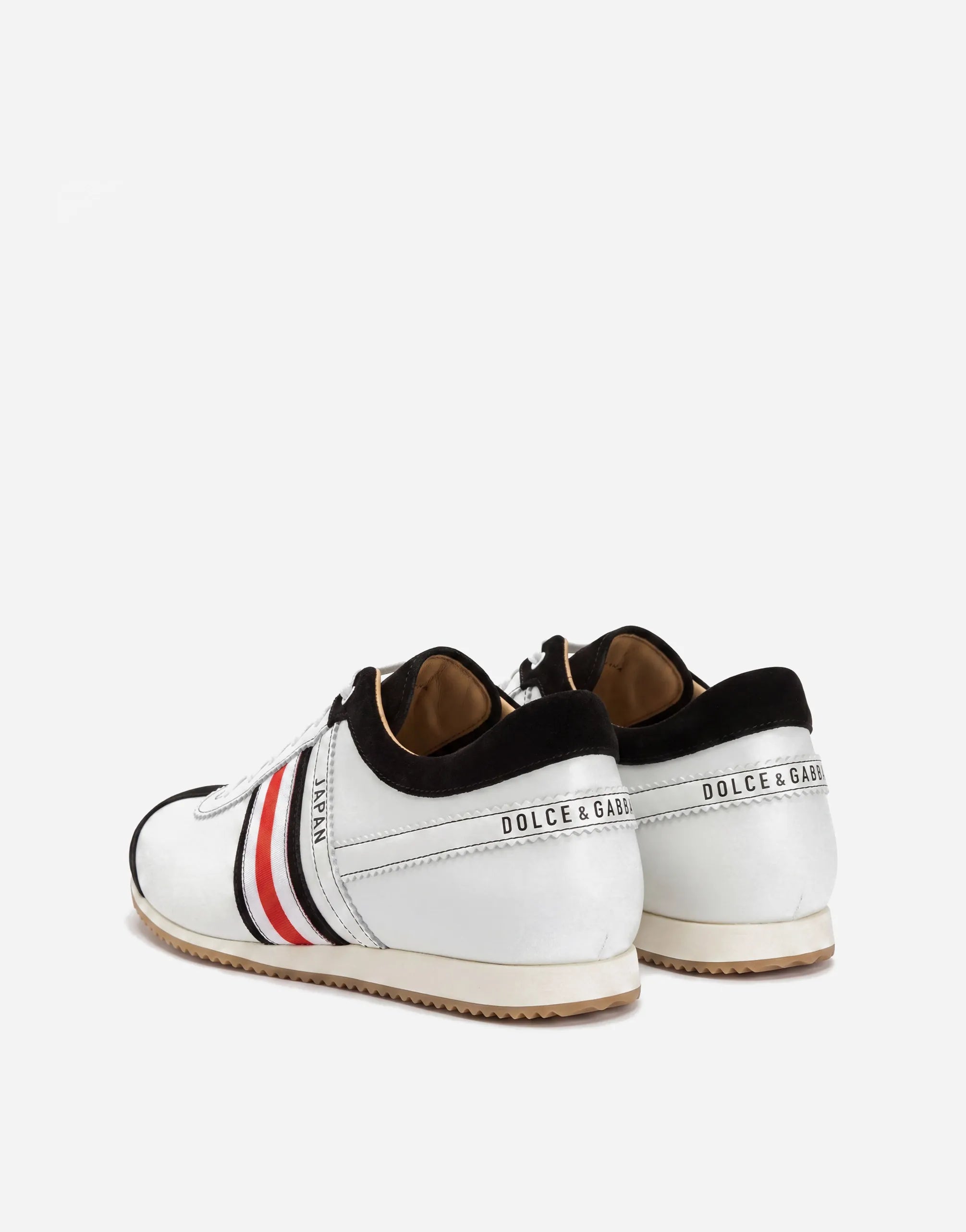 Dolce & Gabbana Dolce & Gabbana Japan Stripe Leather Sneakers