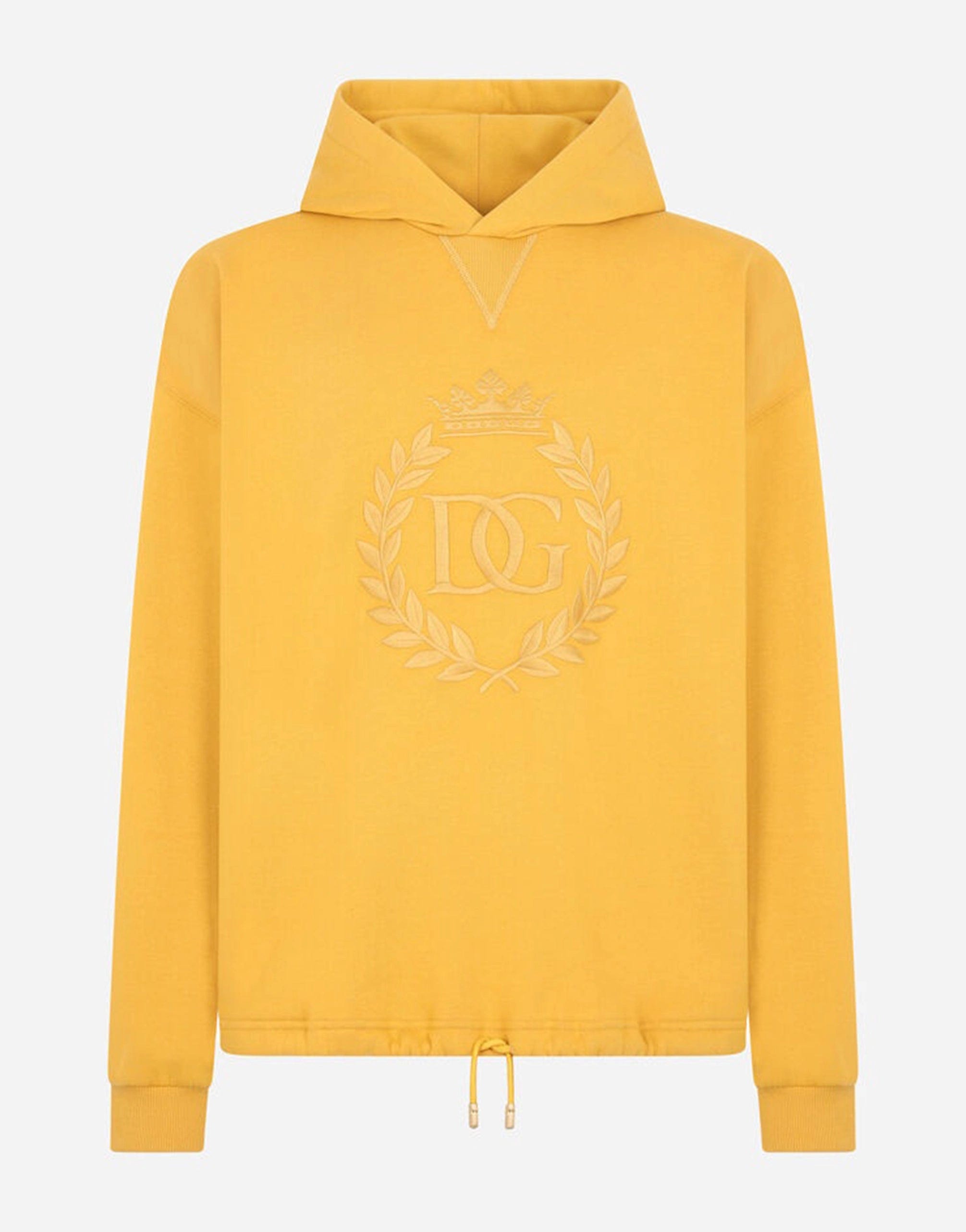 Dolce & Gabbana Jersey Sweatshirt With DG Embroidery