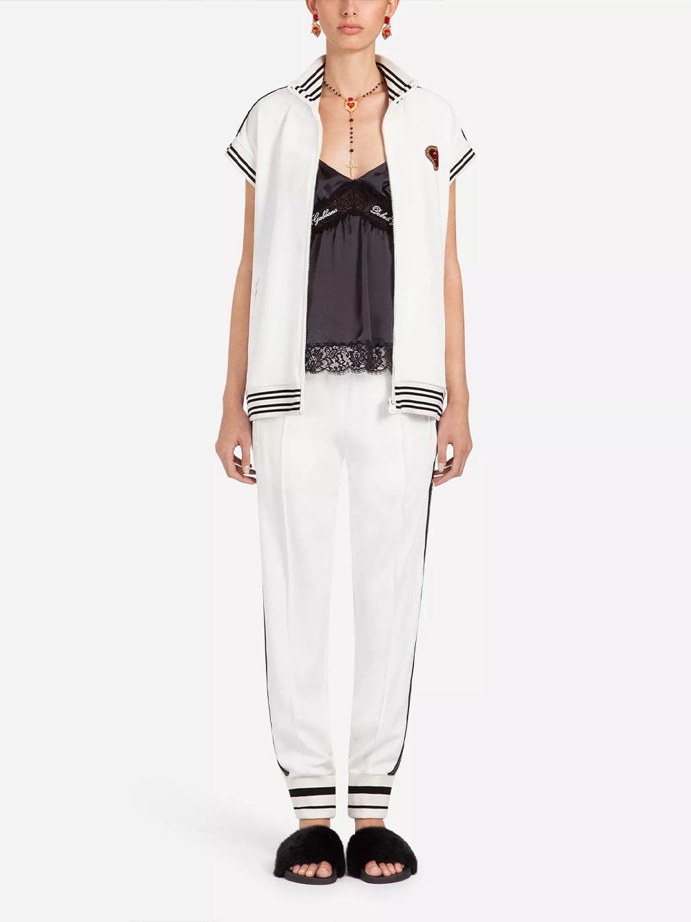 Dolce & Gabbana Jogging Pants In Cady