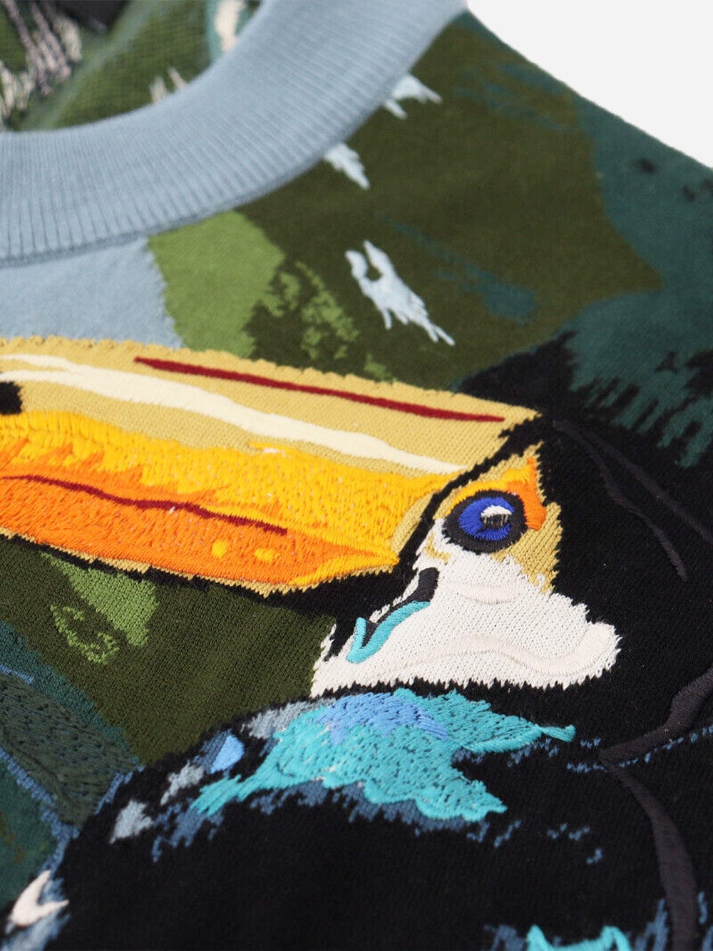 Dolce & Gabbana Jungle Print Silk Sweatshirt