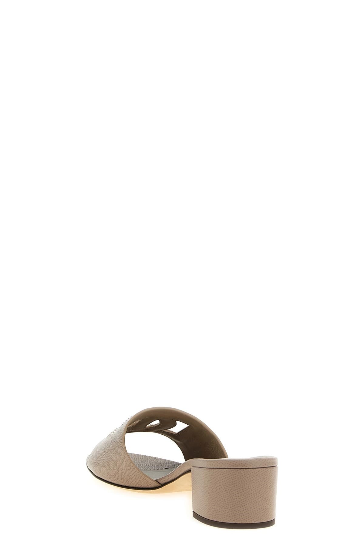 Dolce & Gabbana Dolce & Gabbana Karol Calf Leather Mules