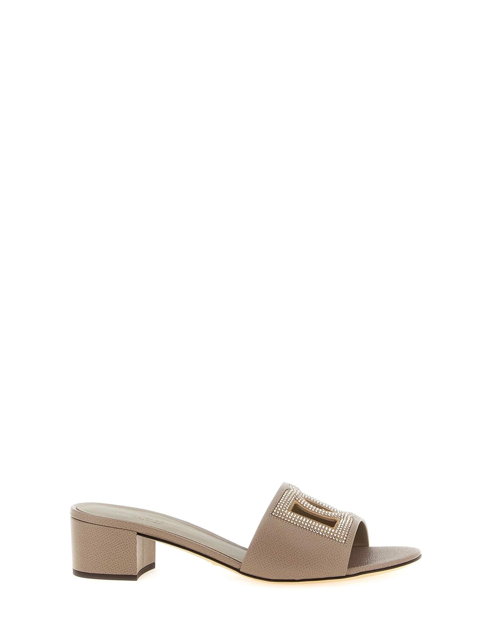 Dolce & Gabbana Dolce & Gabbana Karol Calf Leather Mules