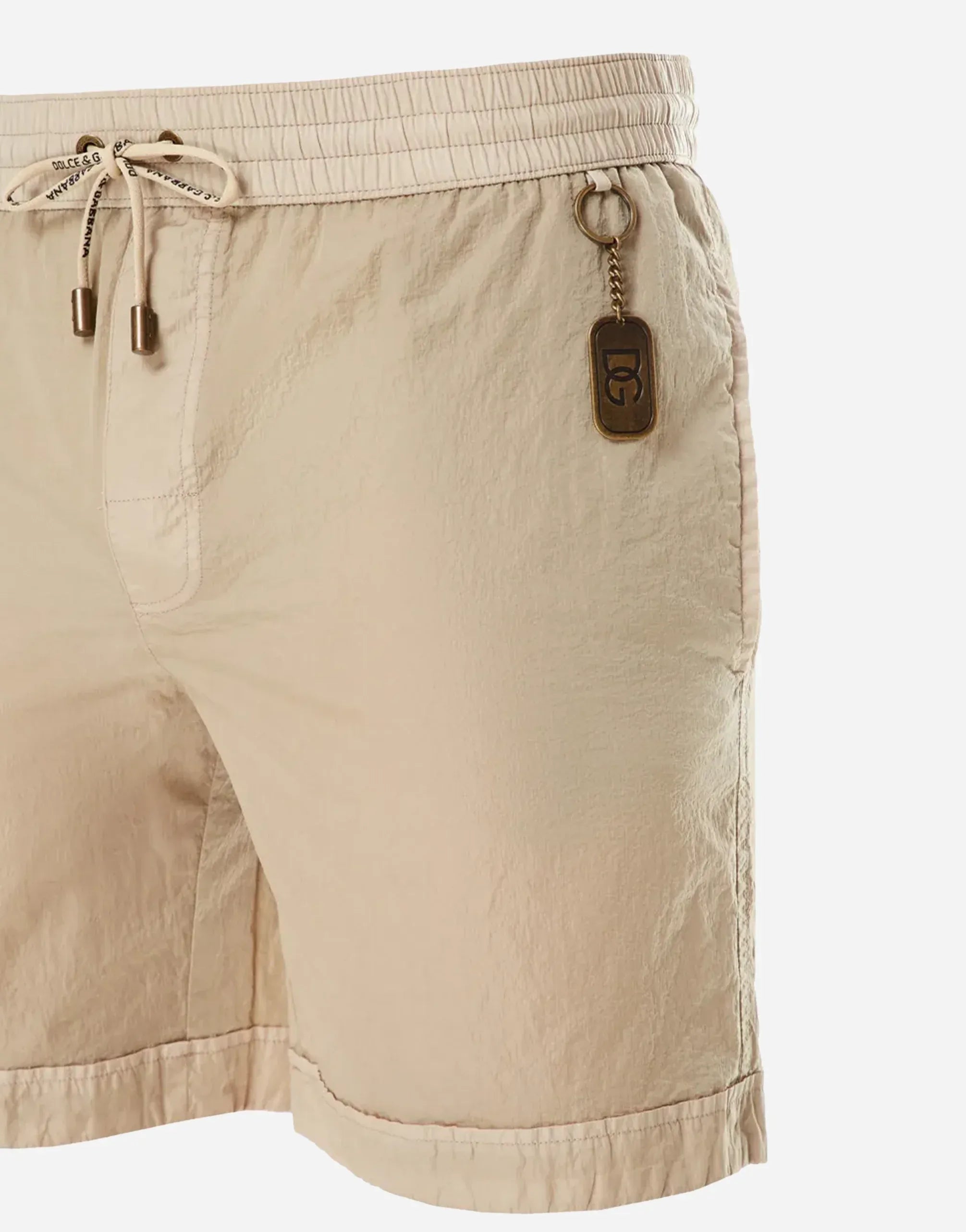 Dolce & Gabbana Keychain Detail Swim Shorts