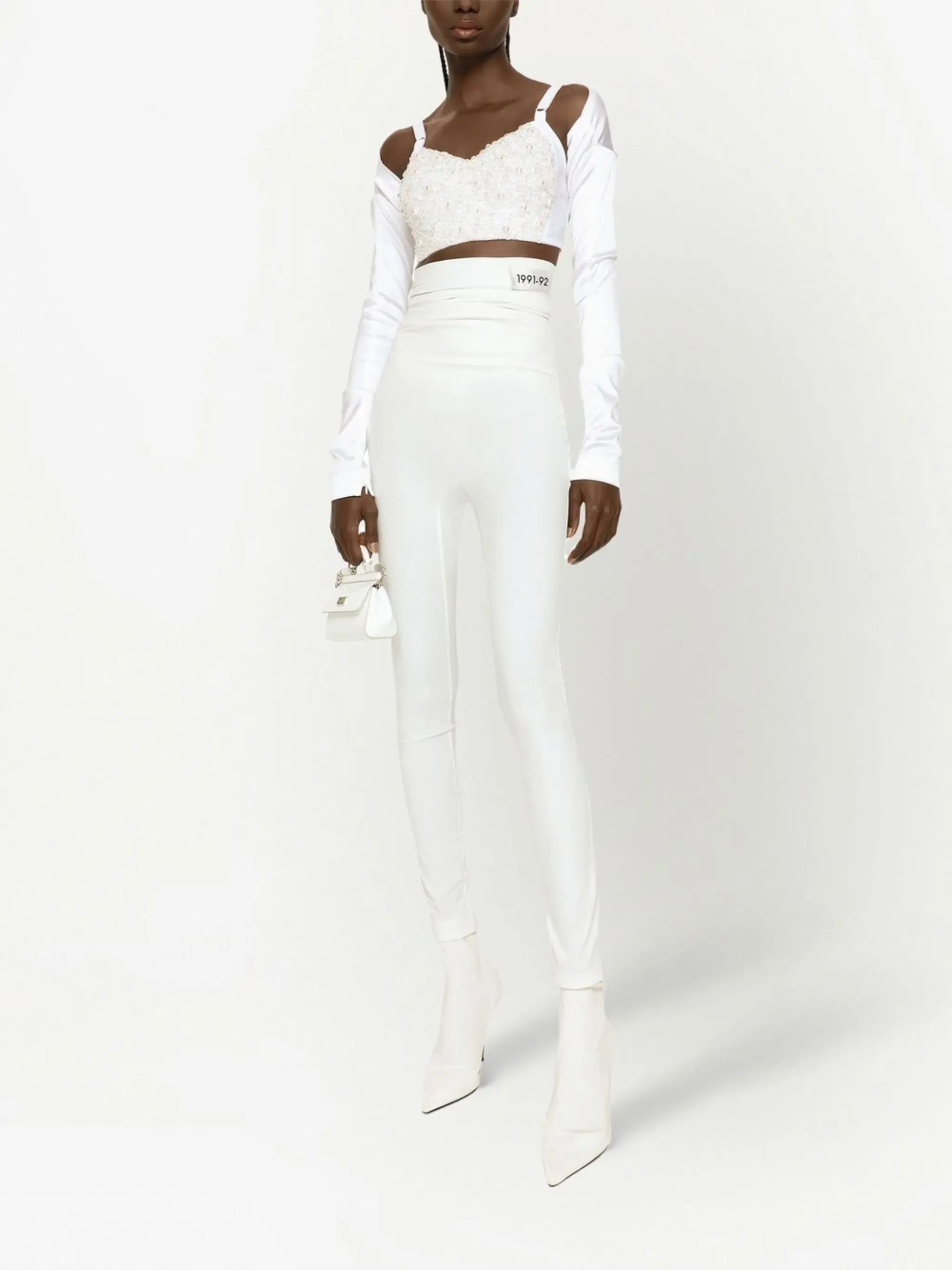 Dolce & Gabbana KIM Perlenbesetztes Korsett-Top - alternate view