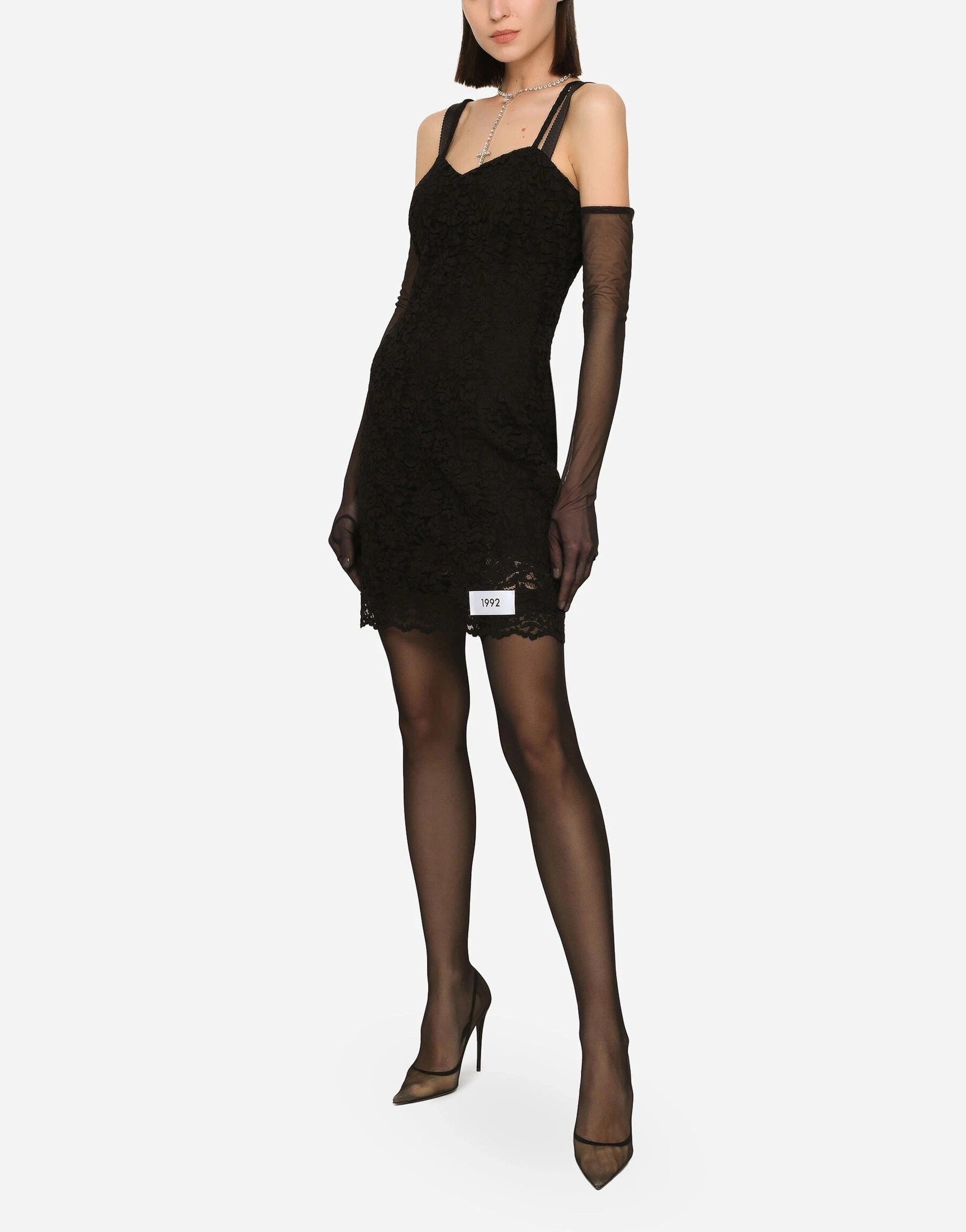 Dolce & Gabbana KIM DOLCE&GABBANA Cordonetto Lace Minidress