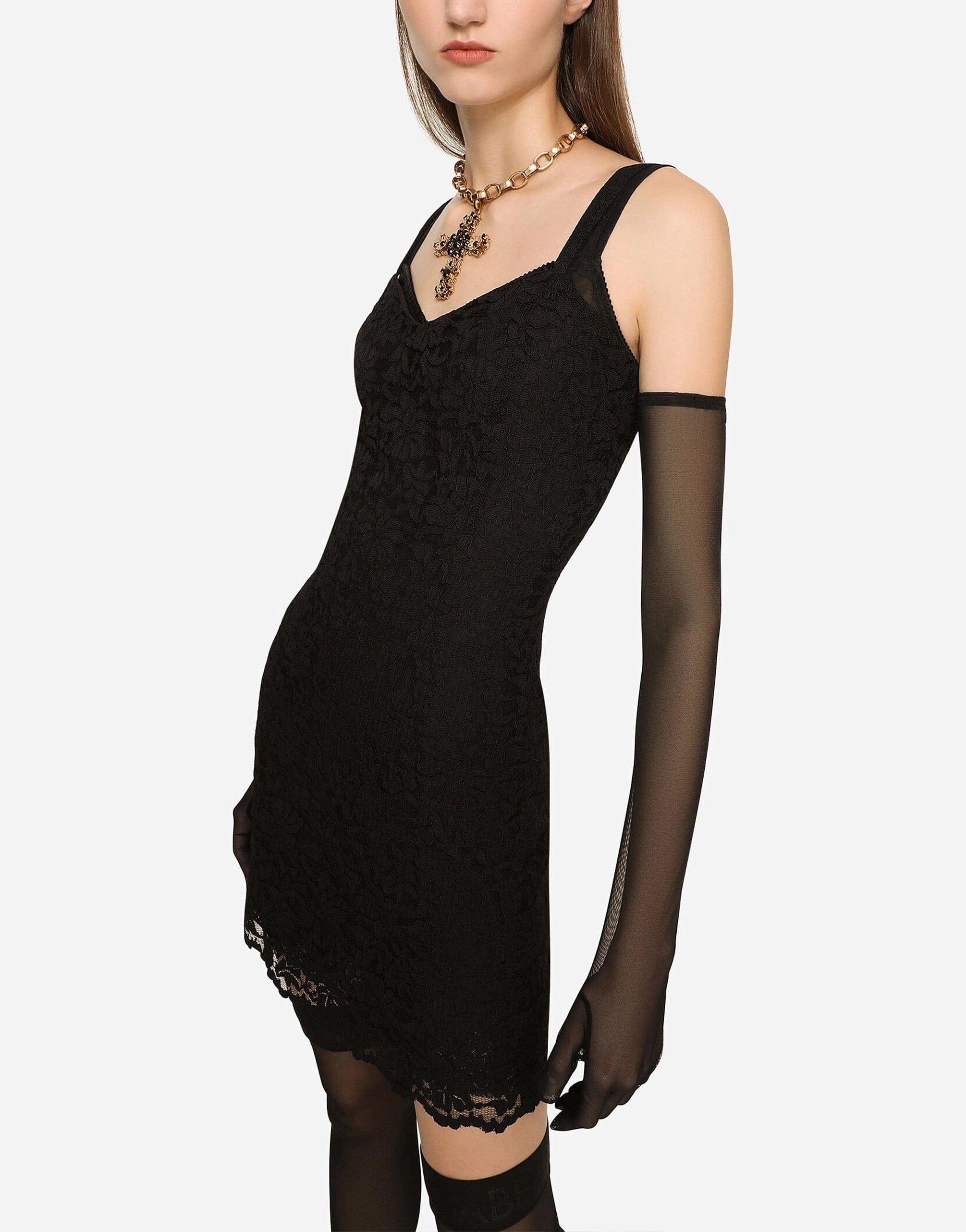 Dolce & Gabbana KIM DOLCE&GABBANA Cordonetto Lace Minidress
