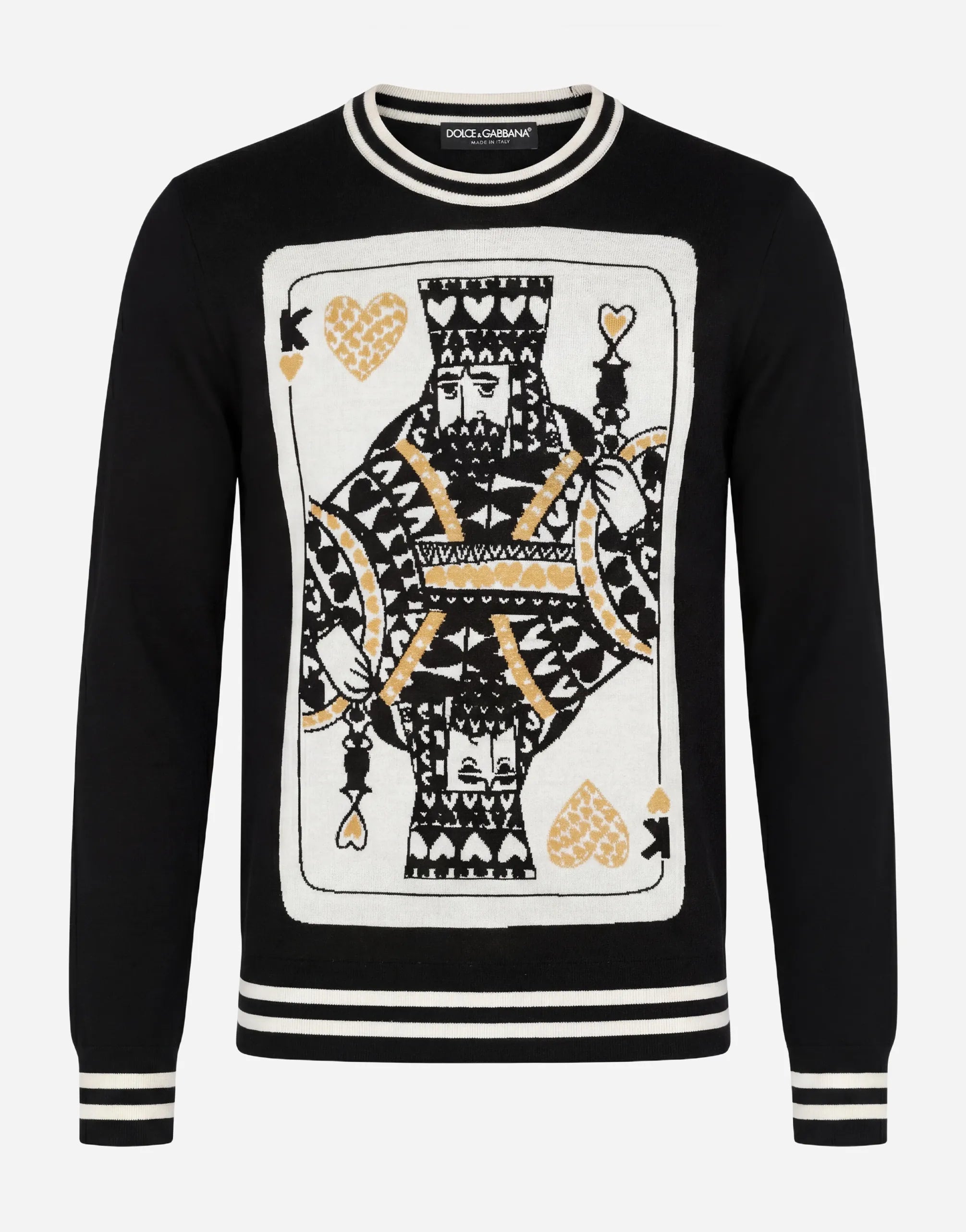 Dolce & Gabbana King Of Clubs Sweater