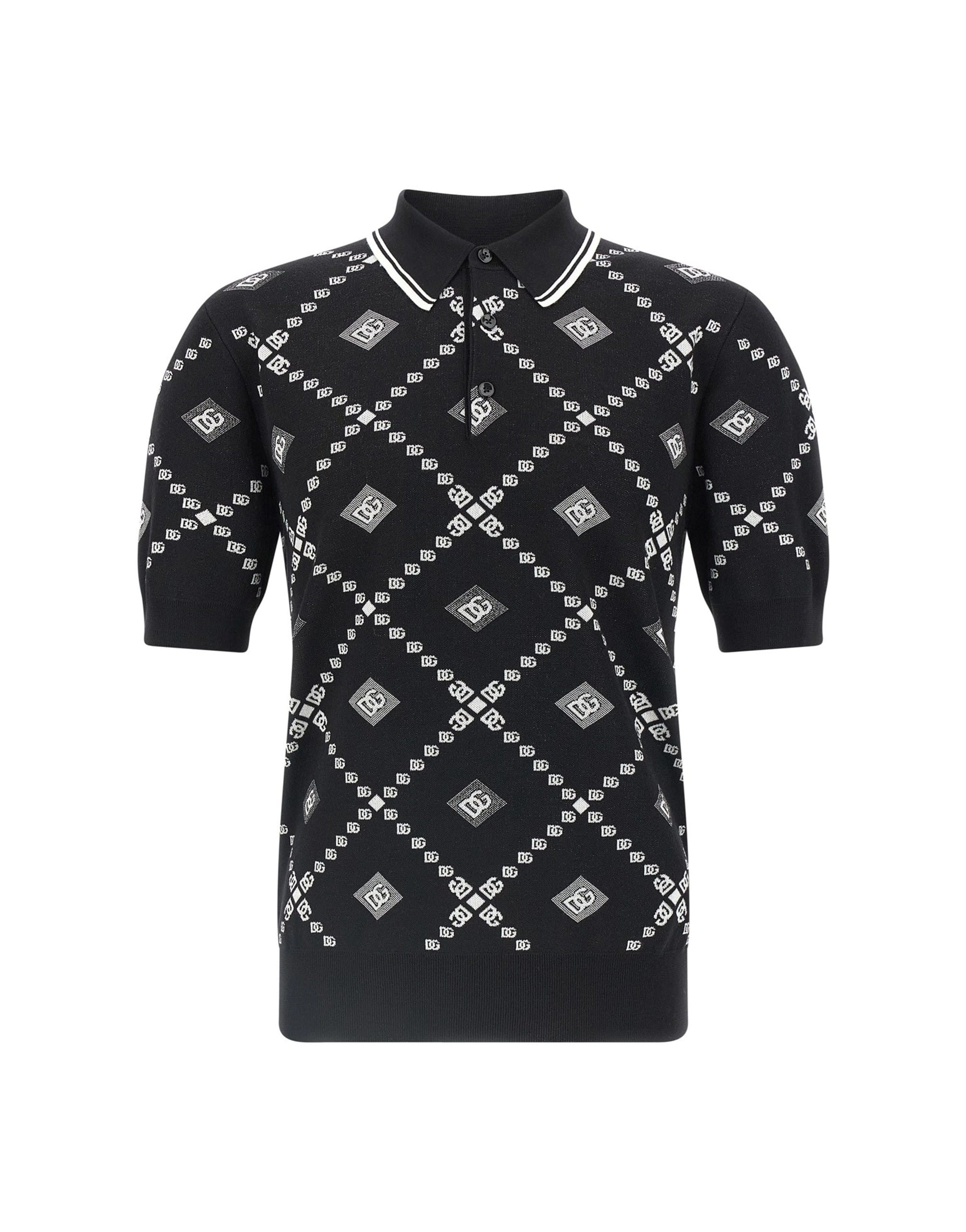 Dolce & Gabbana Dolce & Gabbana Knitted Polo Shirt