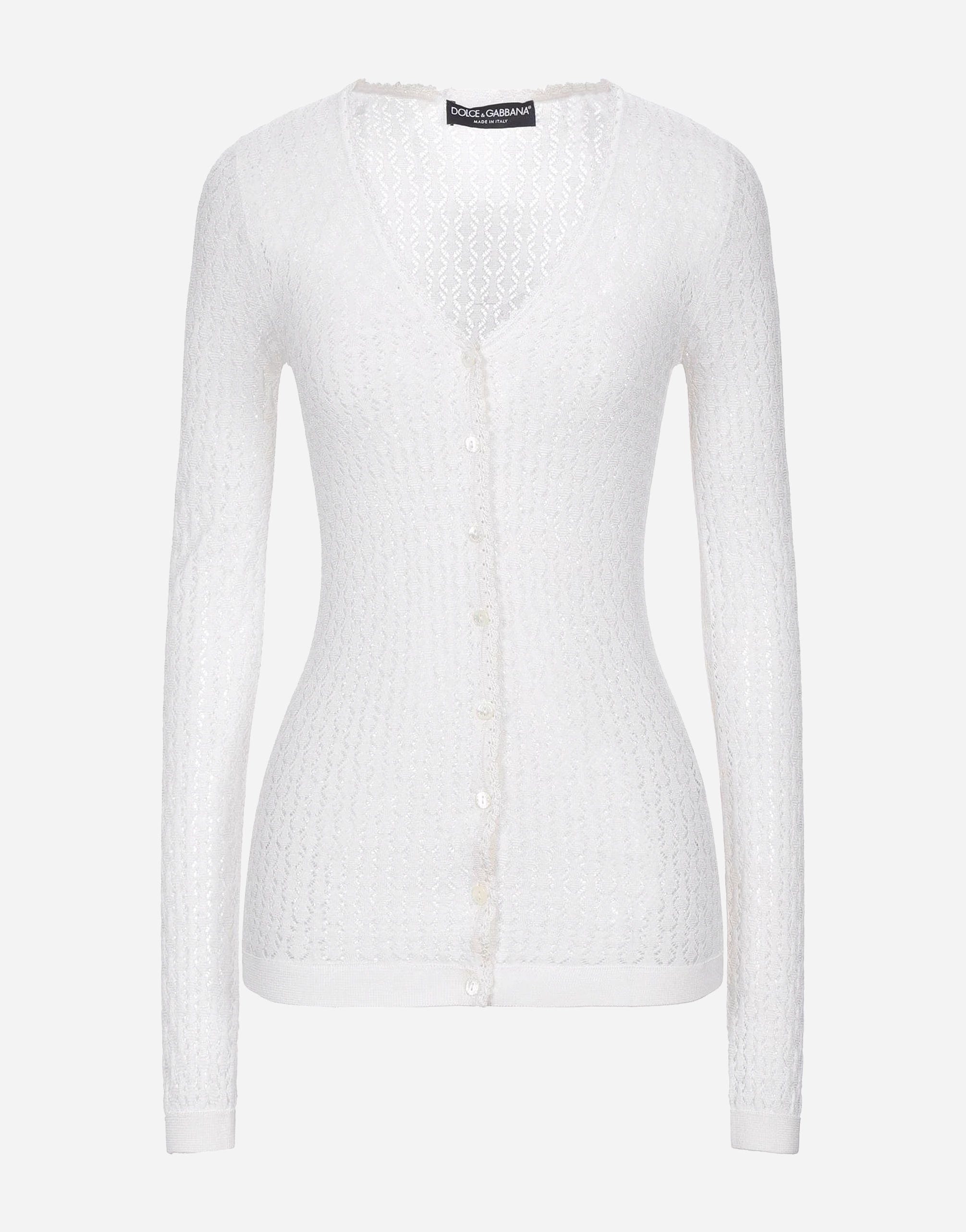 Dolce & Gabbana Knitted Silk Cardigan