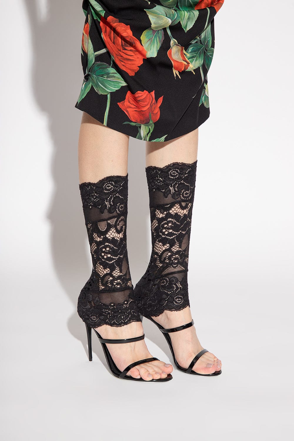Dolce & Gabbana Lace Band Sandals