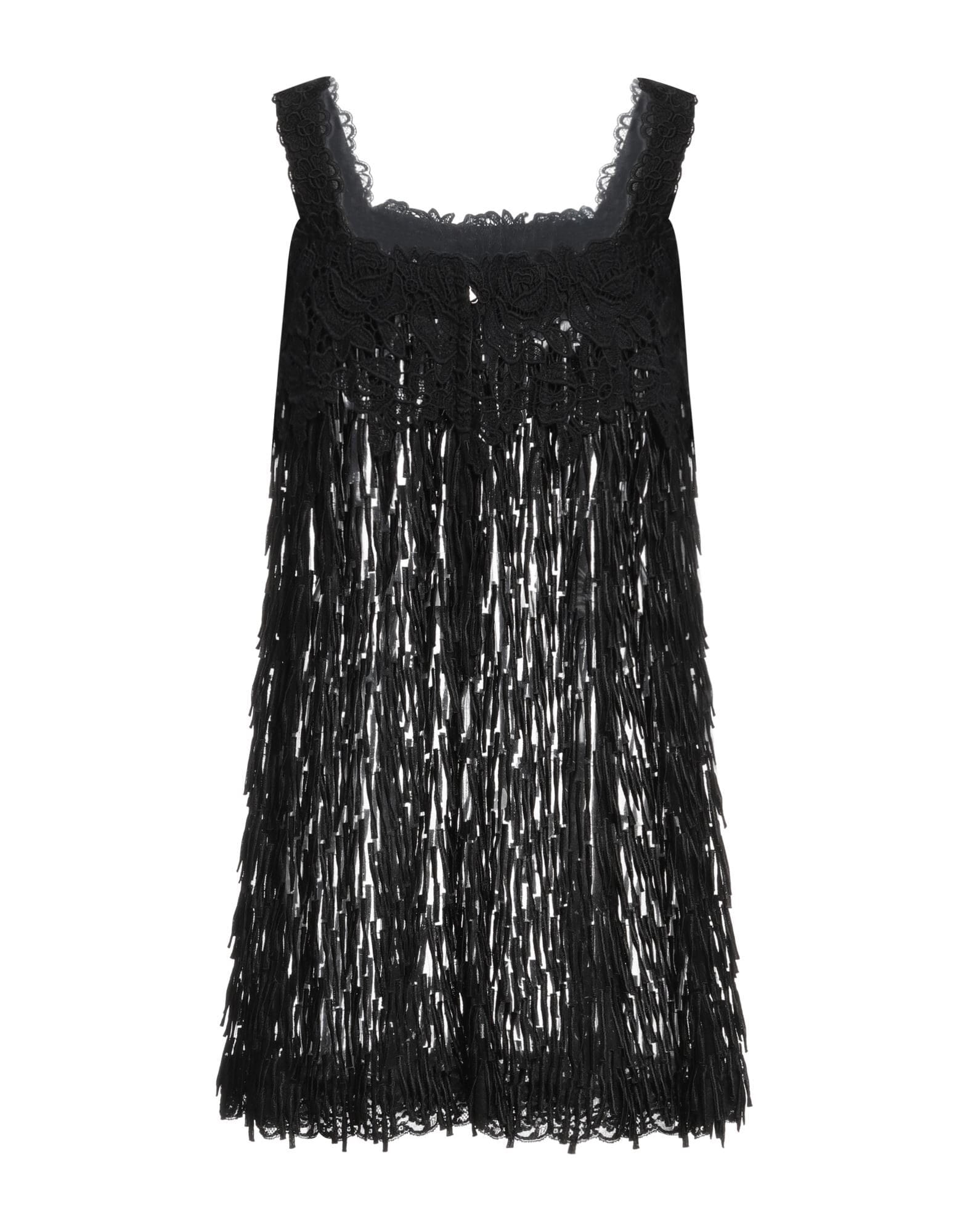 Dolce & Gabbana Lace Fringe Mini Dress