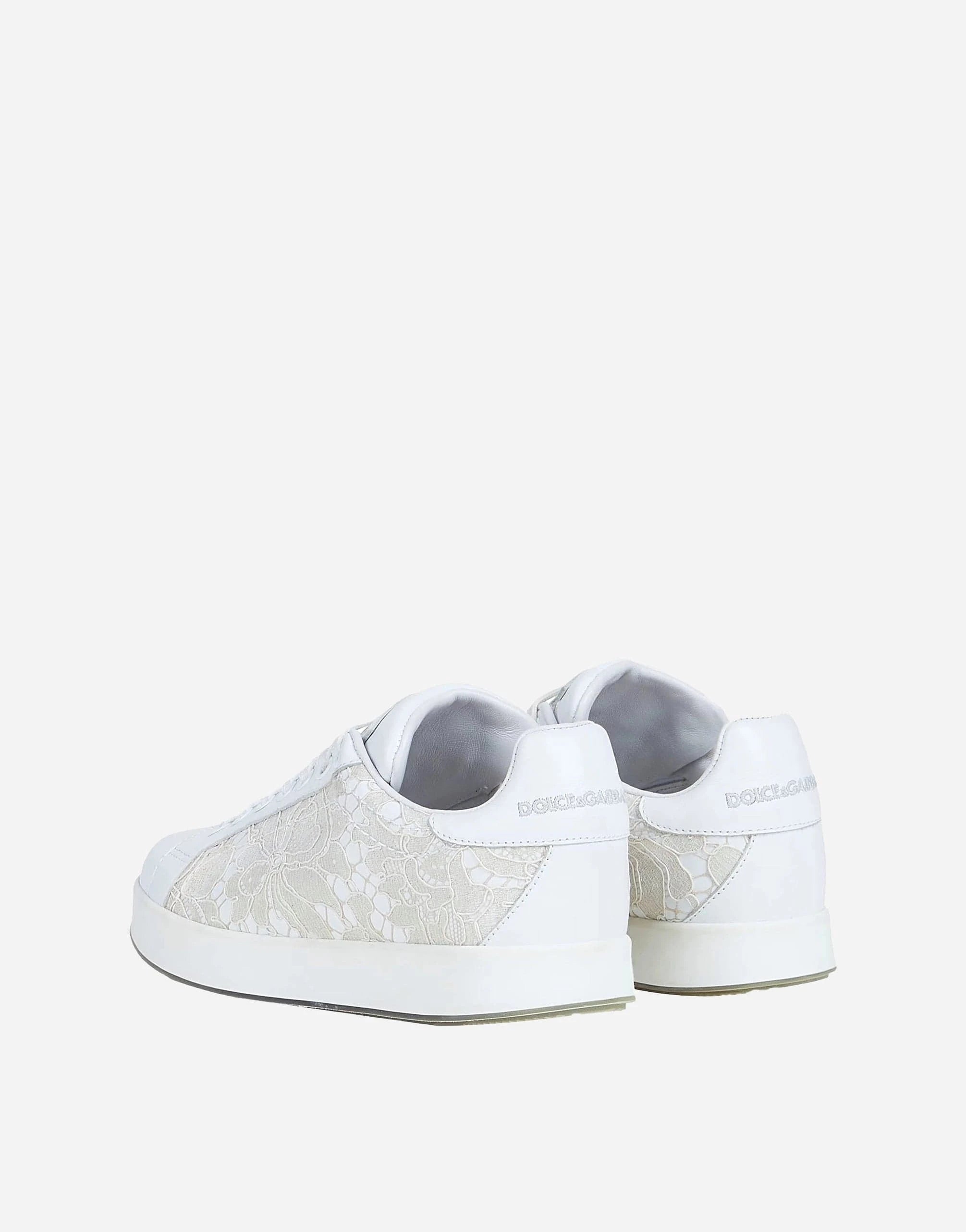 Dolce & Gabbana Lace-Insert Portofino Sneakers