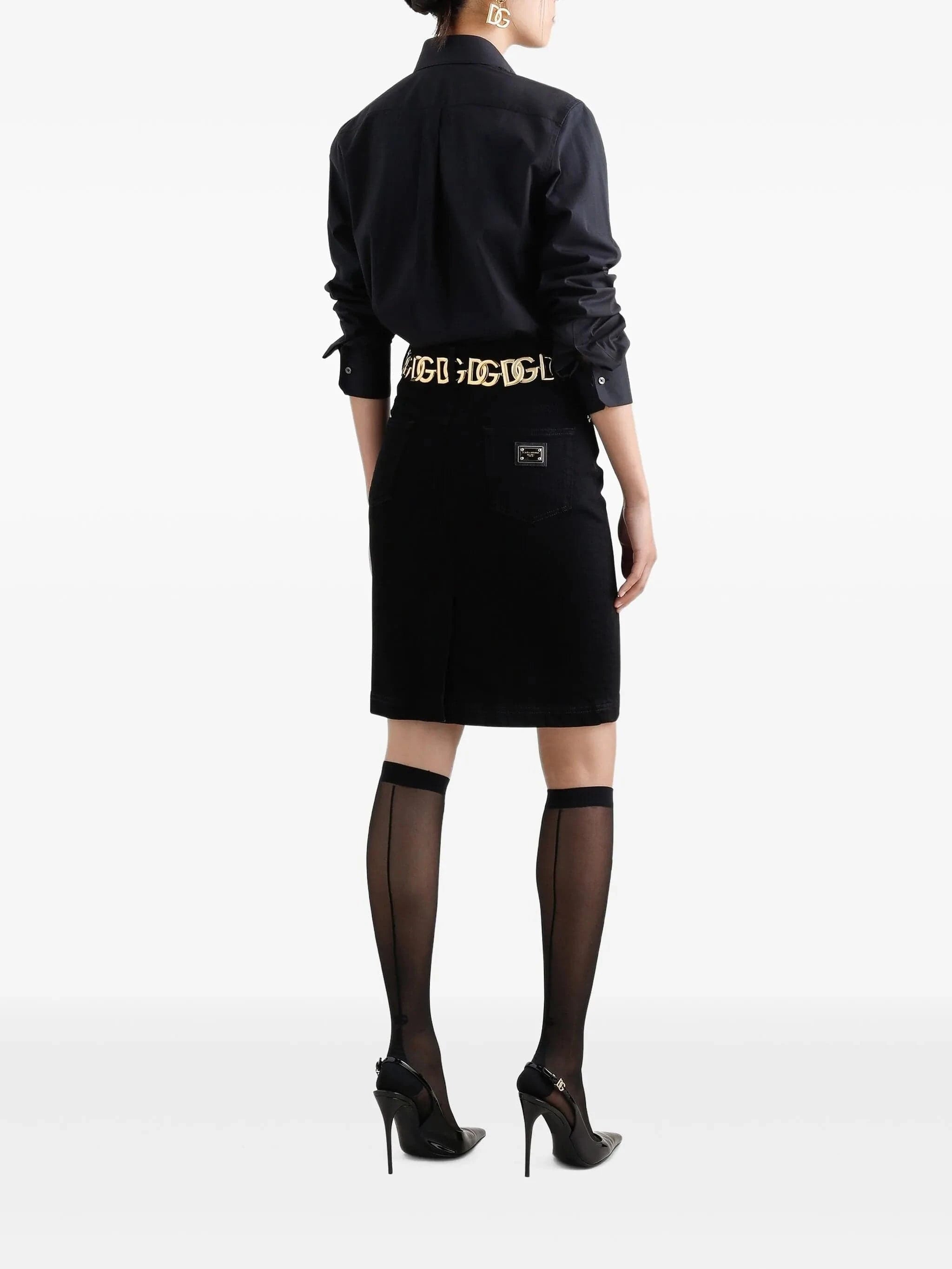 Dolce & Gabbana Lace-Inserts Shirt