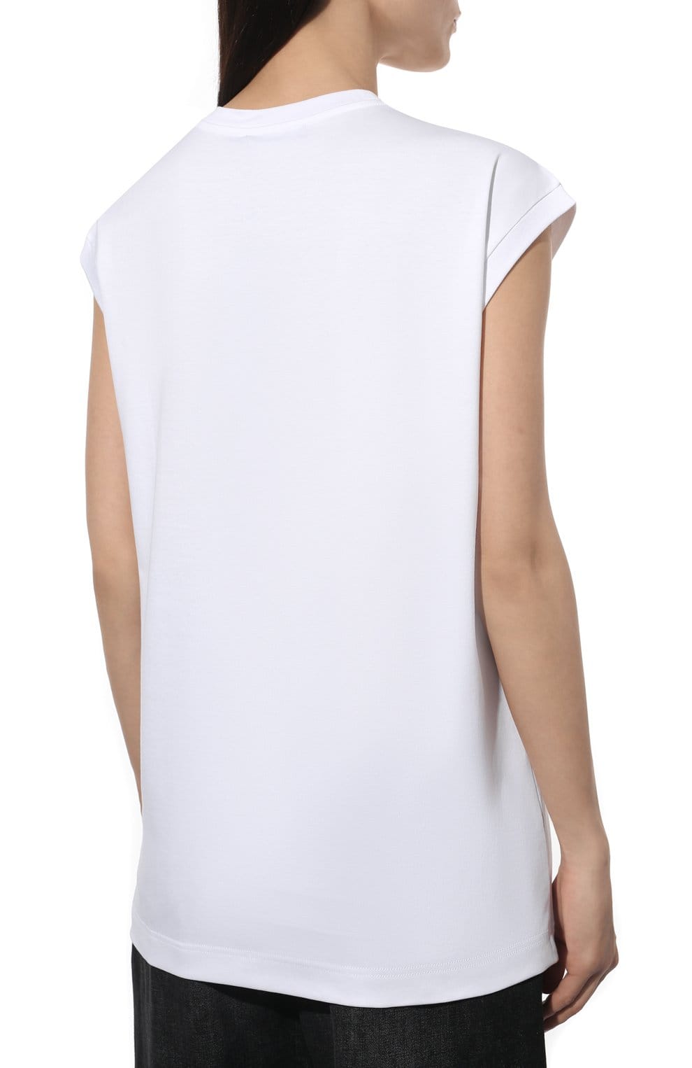Dolce & Gabbana Dolce & Gabbana Lace Logo Cotton T-Shirt