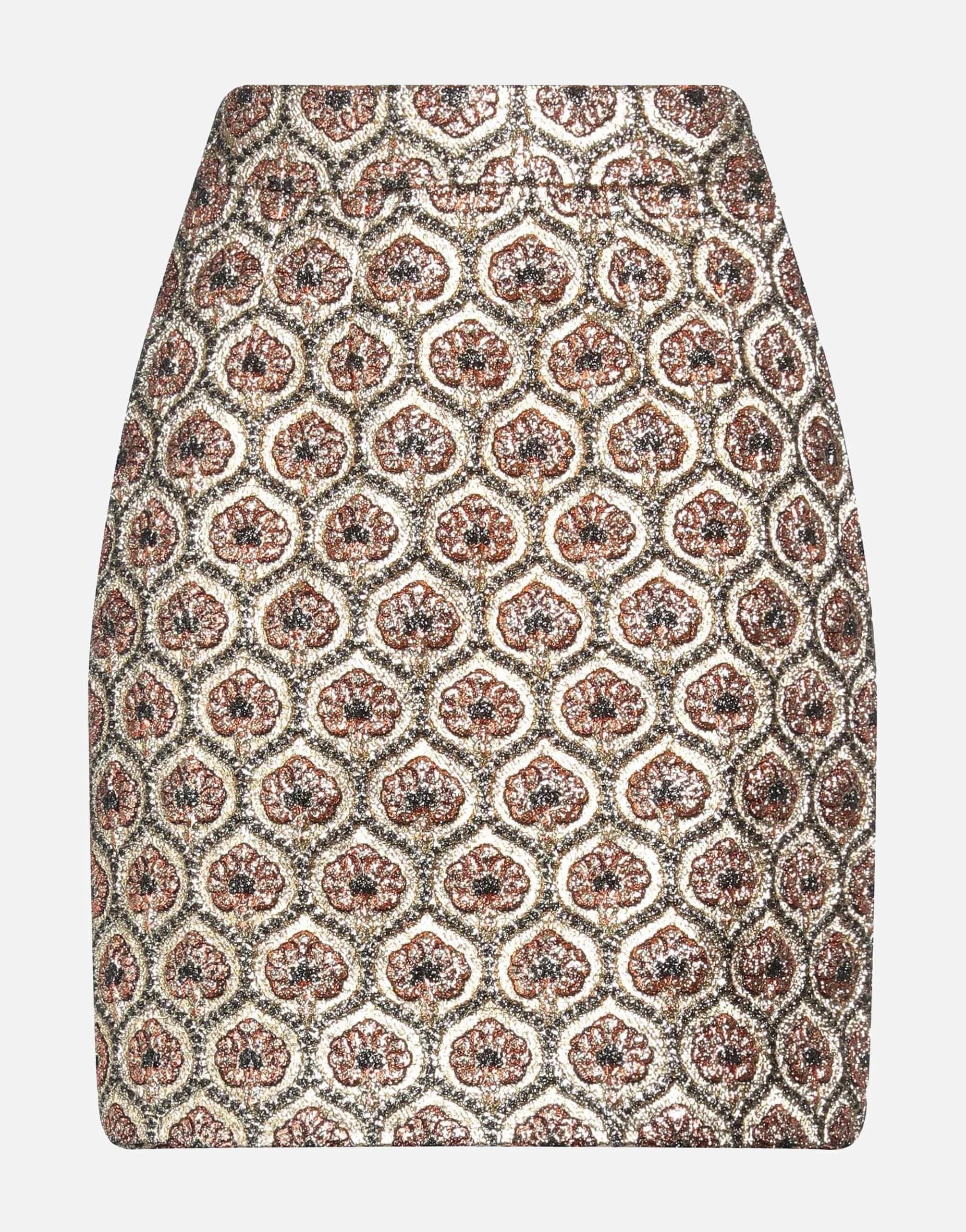 Dolce & Gabbana Lamé Mini Skirt
