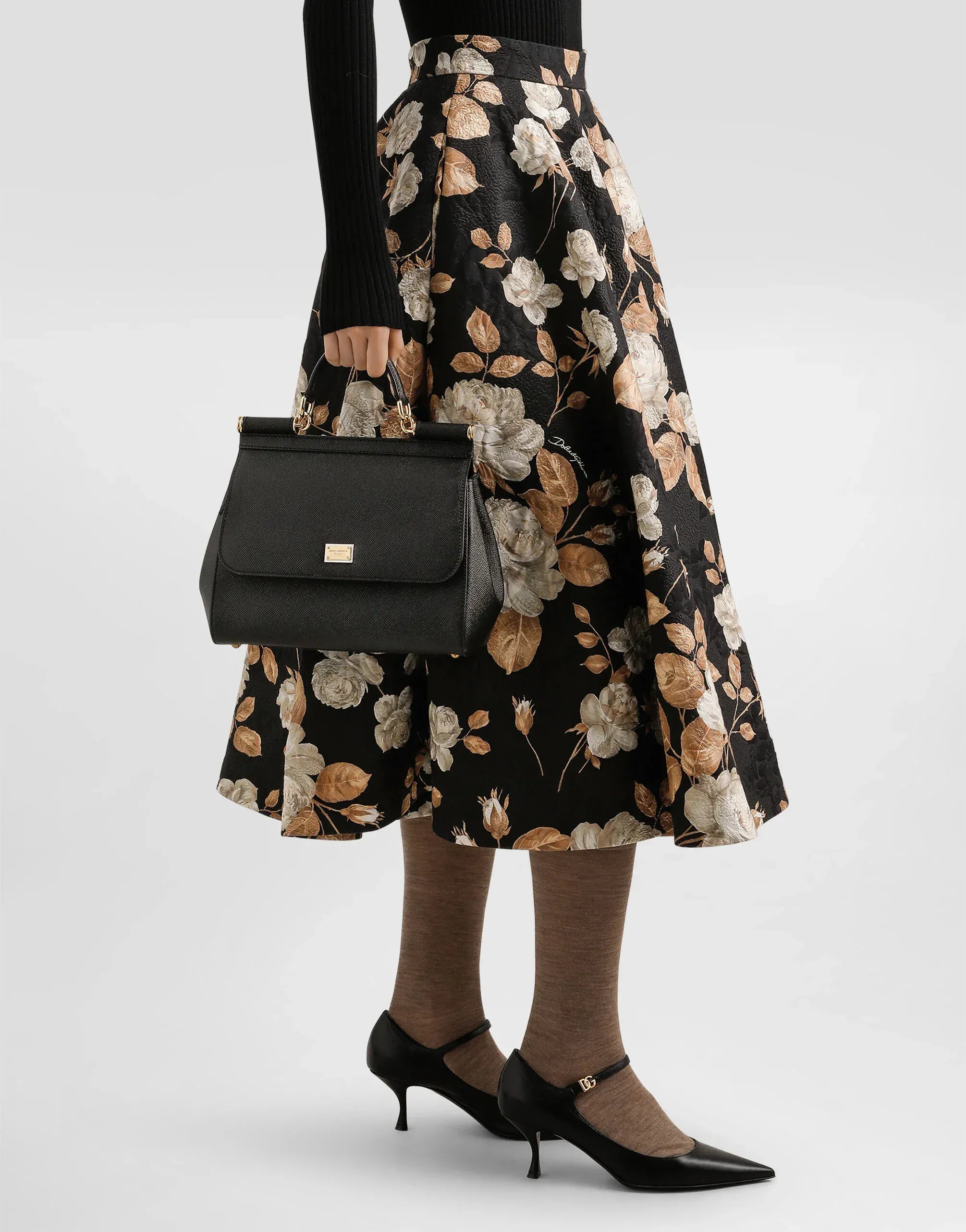 Grand Sac à Main en Cuir Sicily - alternate view