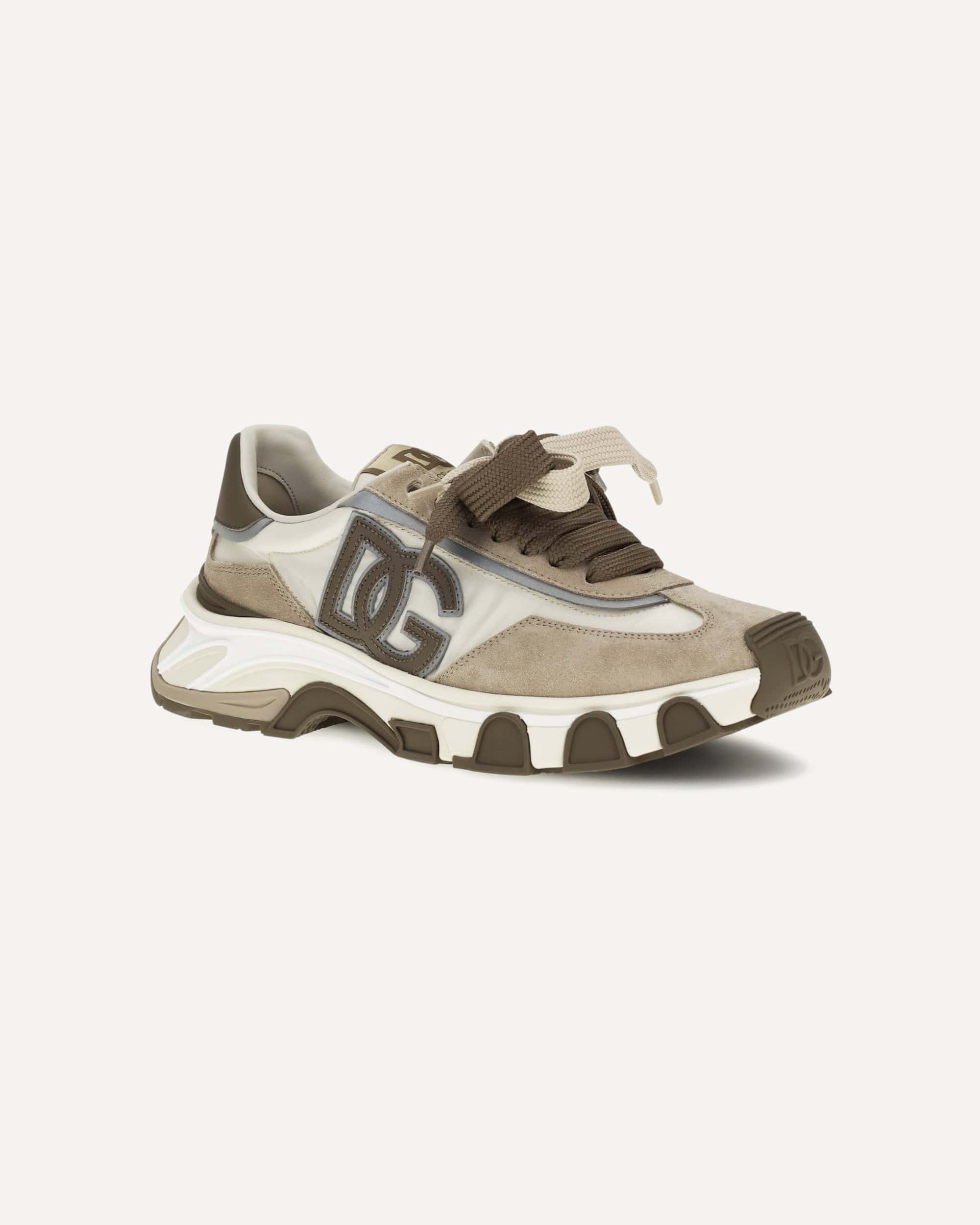 Dolce & Gabbana Leather And Mesh Sneakers - alternate view