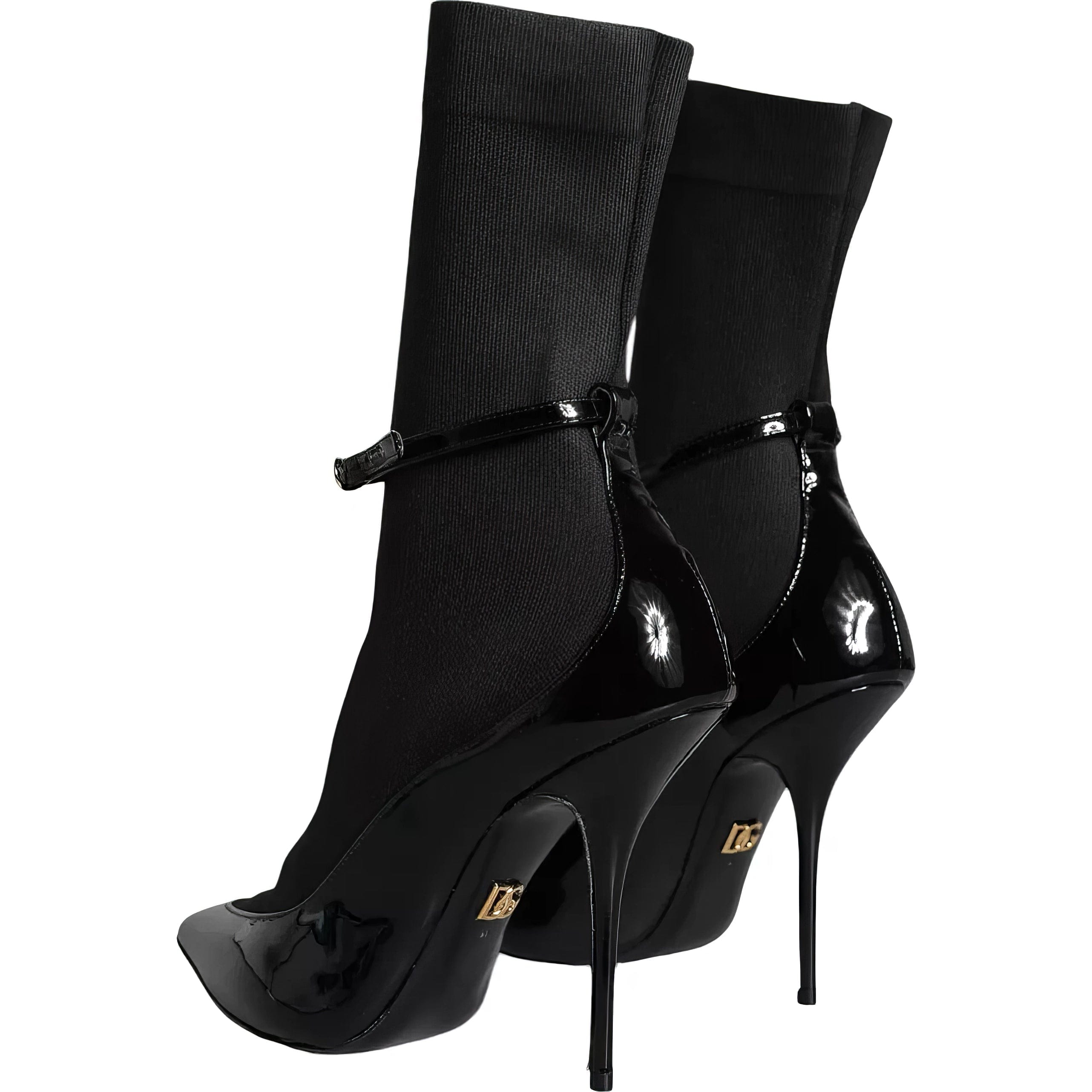 Dolce & Gabbana Leather Ankle Booties