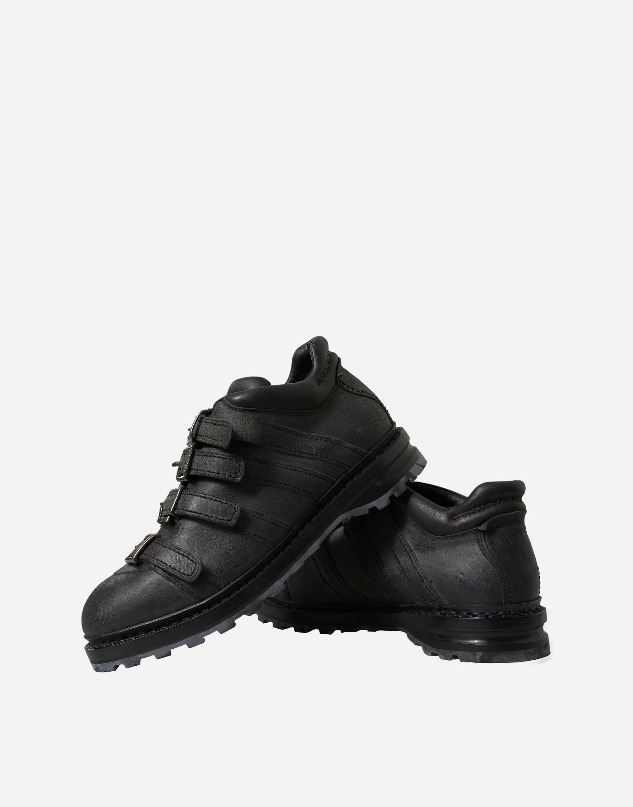 Dolce & Gabbana Leather Boots With Buckles