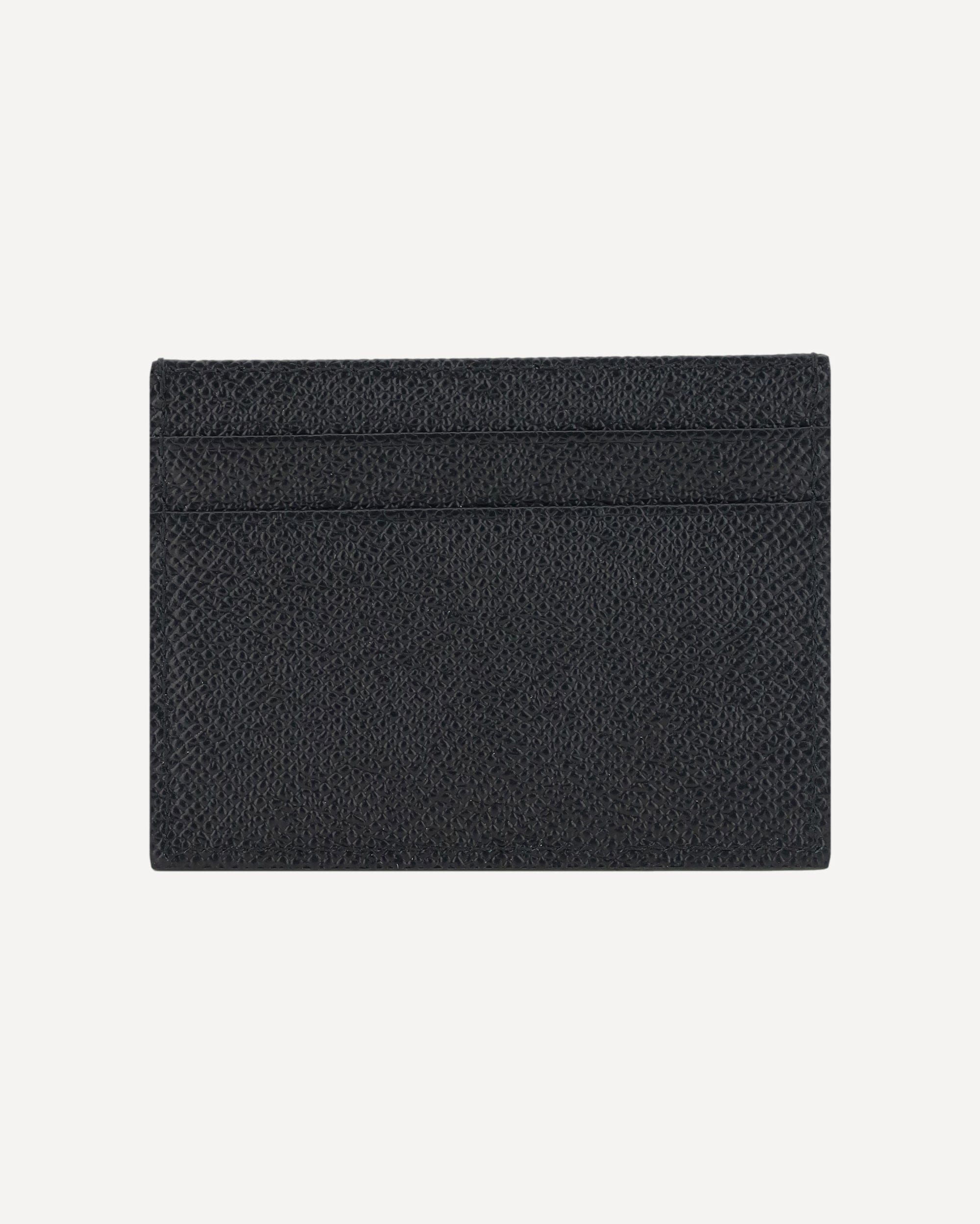 Dolce & Gabbana Leather Cardholder With Logo Plaque