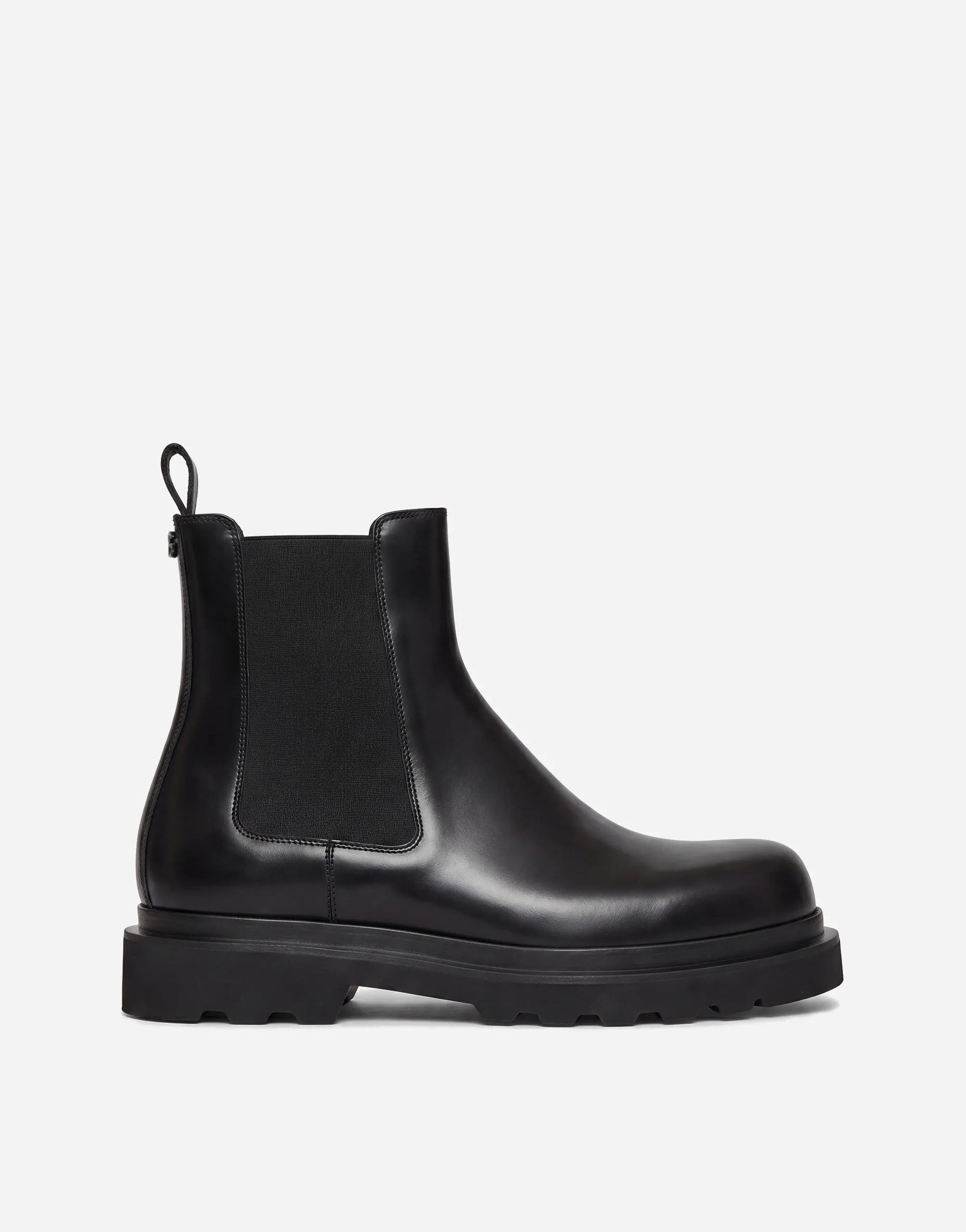 Dolce & Gabbana Dolce & Gabbana Leather Lug Sole Chelsea Boots