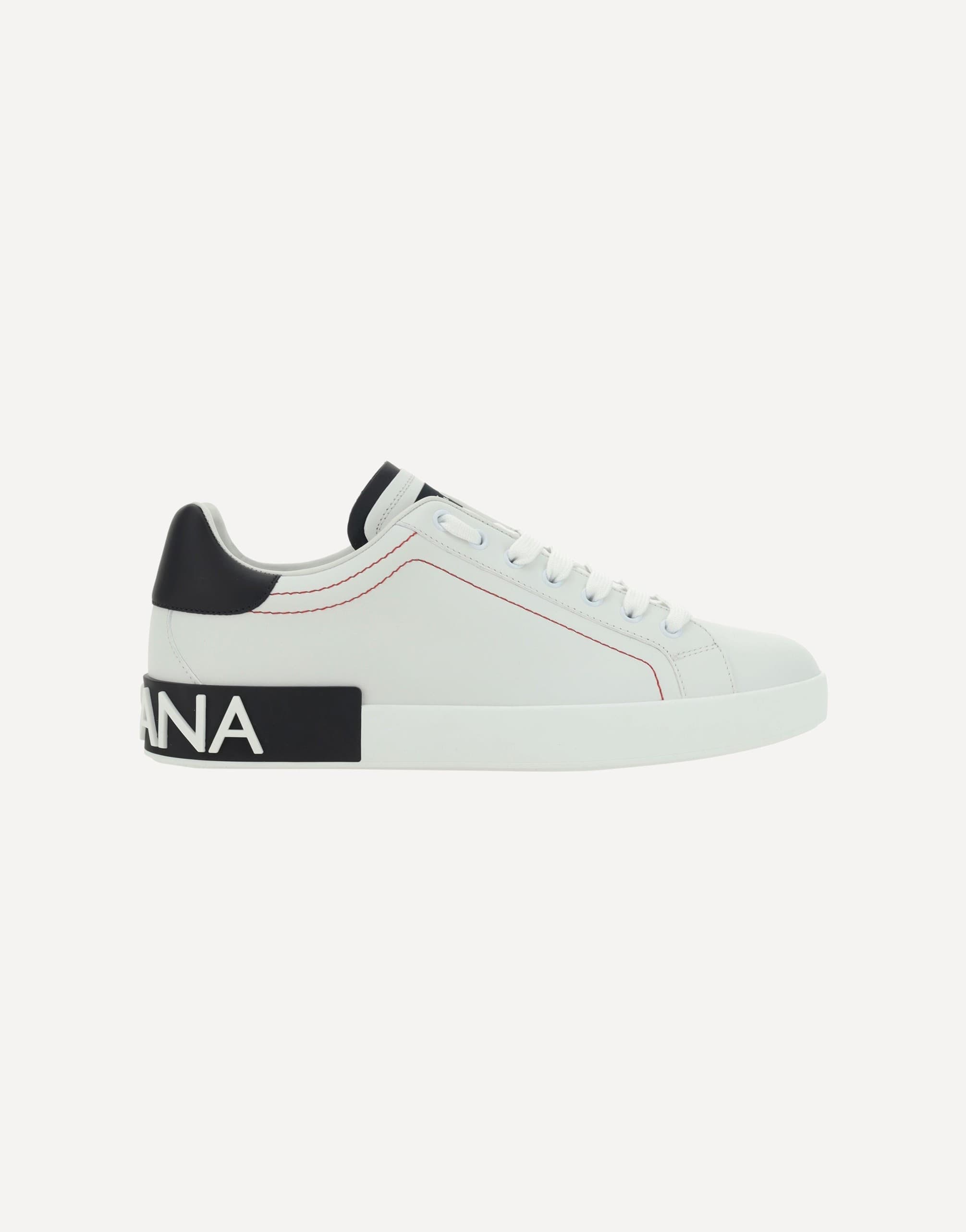 Dolce & Gabbana Dolce & Gabbana Leather Sneakers With Raised Sole