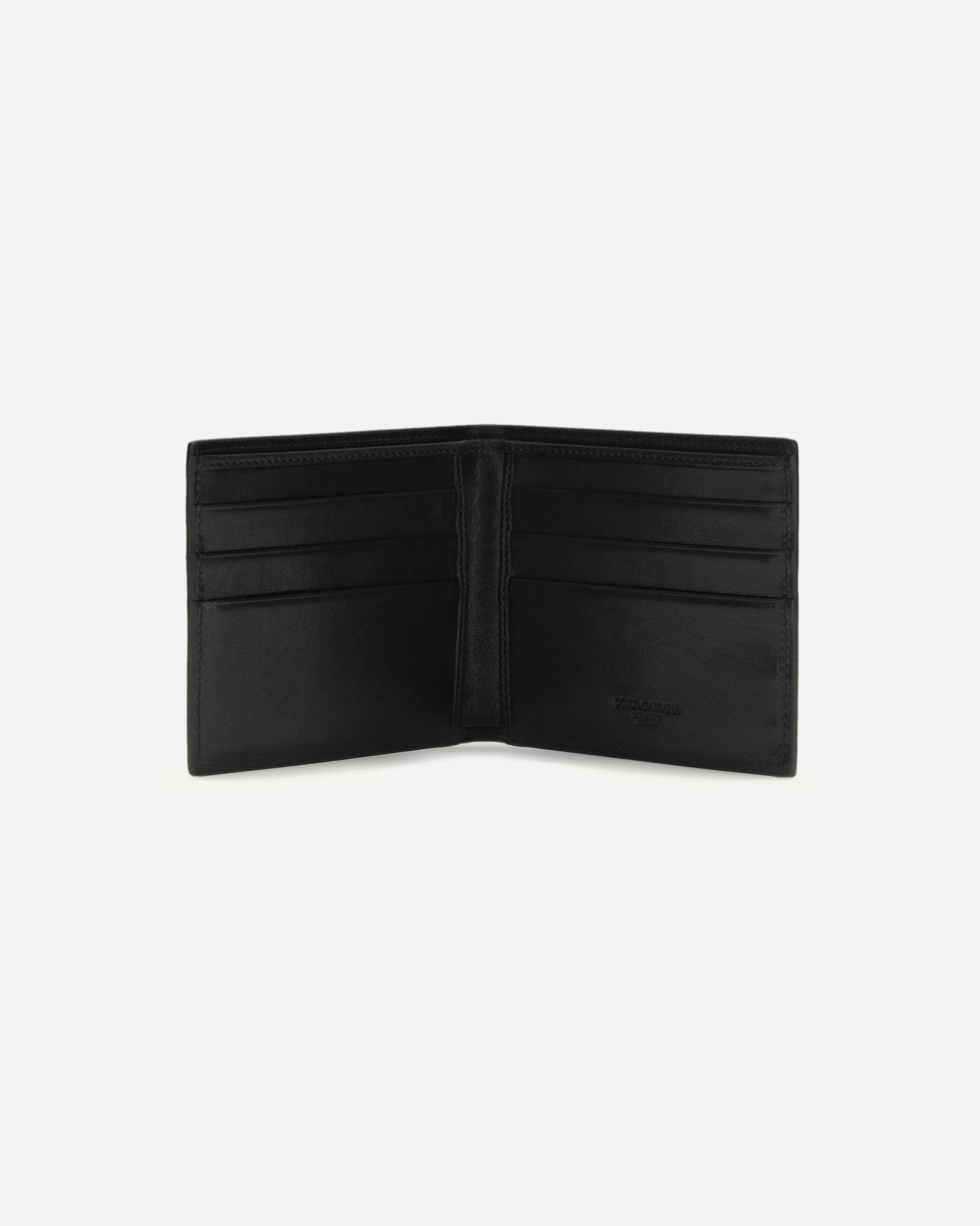 Dolce & Gabbana Leather Wallet With Dg Torchon Logo