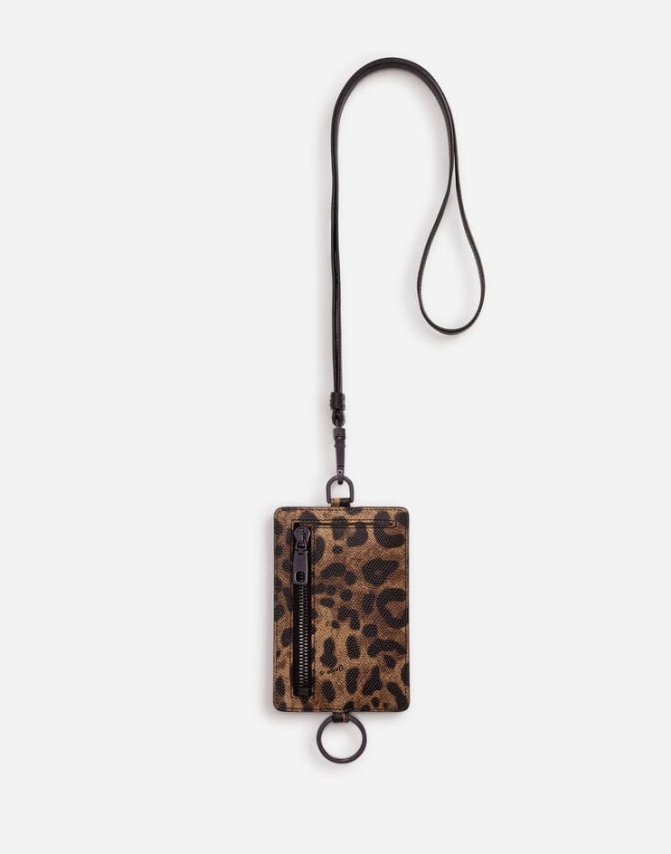 Dolce & Gabbana Leopard-Print Cardholder