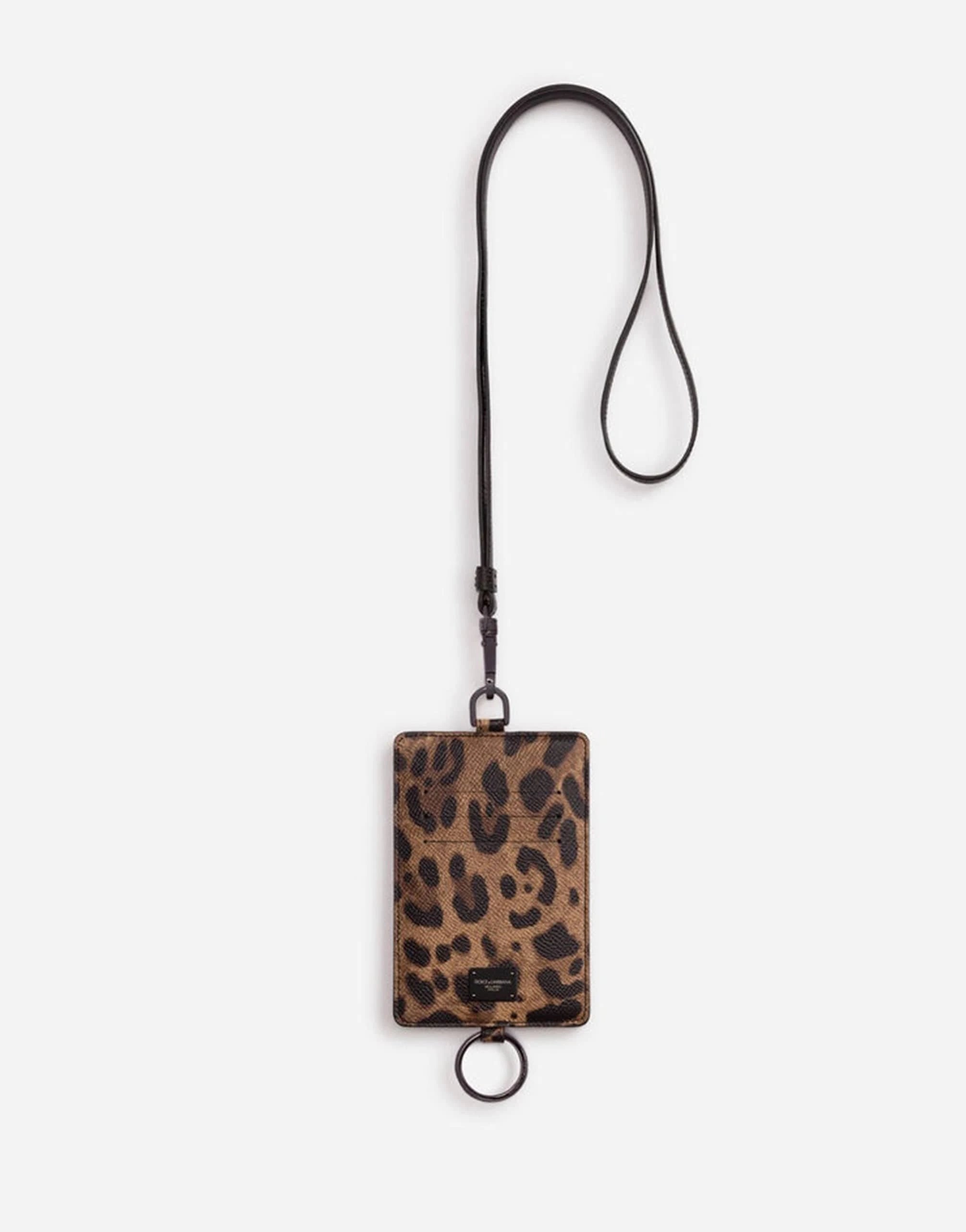 Dolce & Gabbana Leopard-Print Cardholder