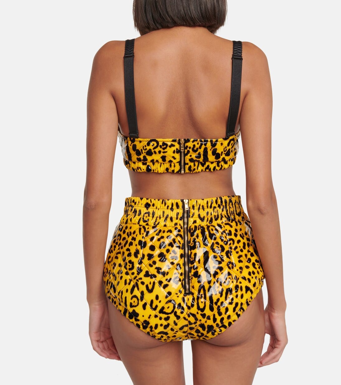 Dolce & Gabbana Dolce & Gabbana Leopard Print Crop Top