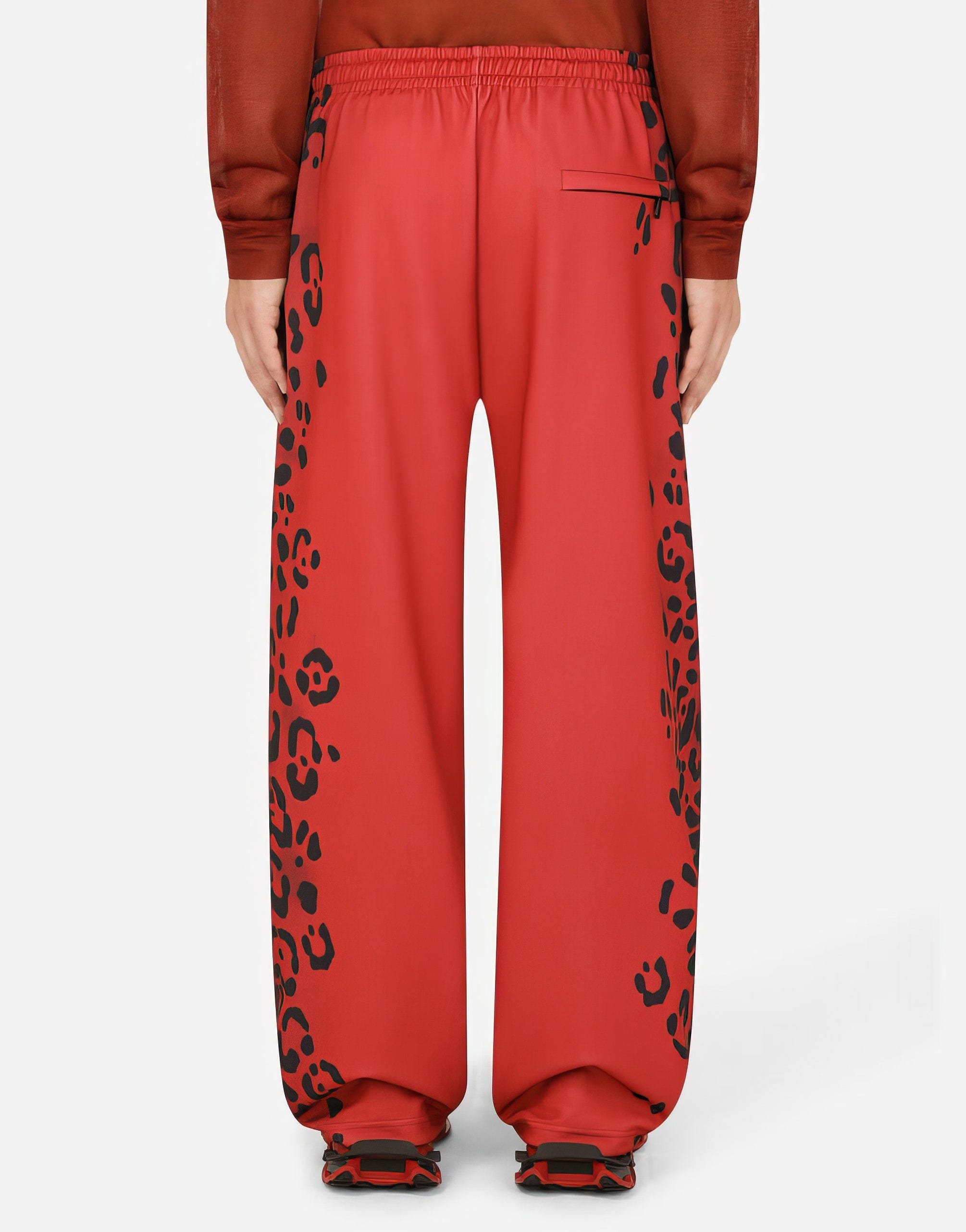 Dolce & Gabbana Leopard-Print Jogging Pants