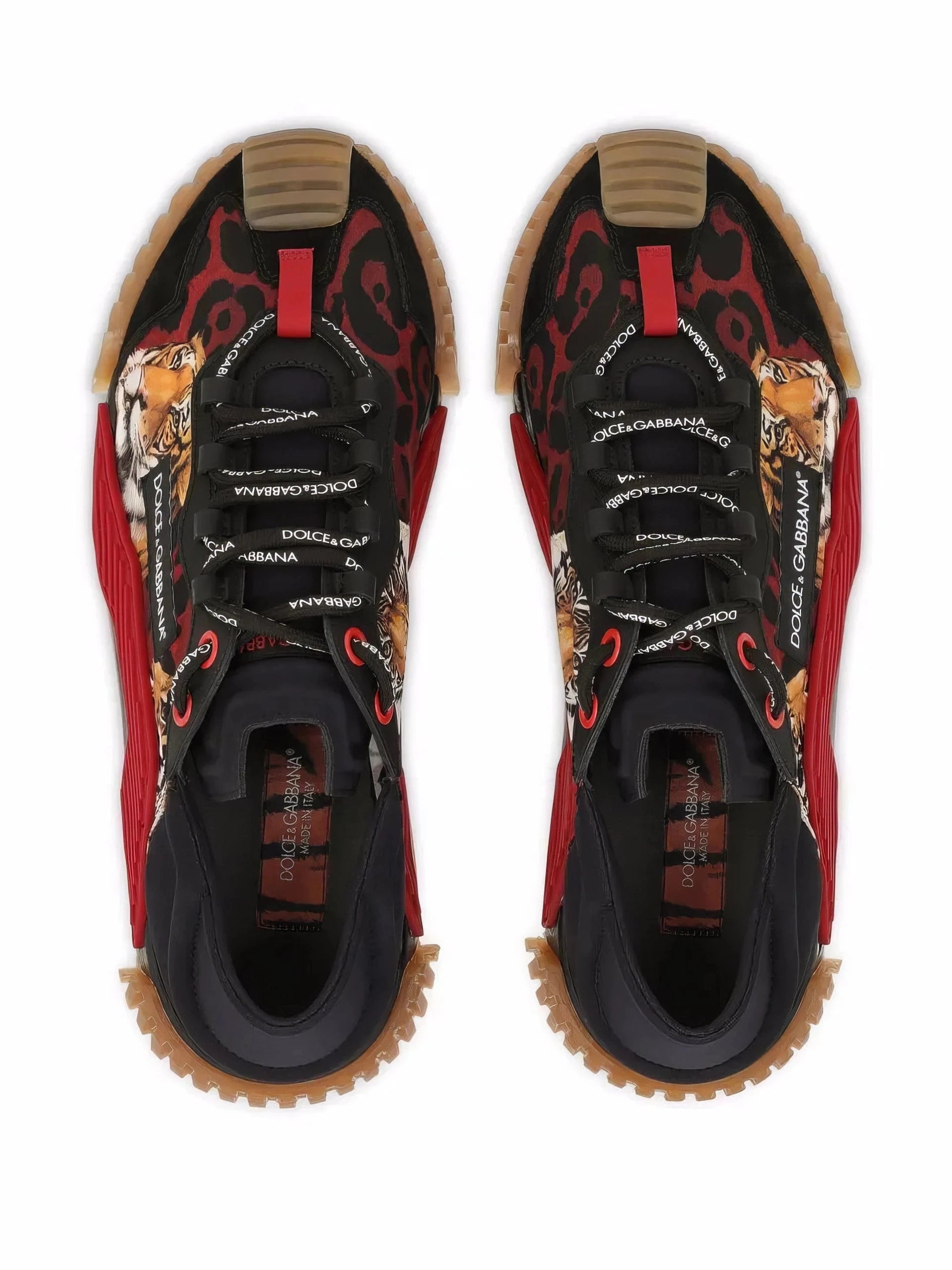 Dolce & Gabbana Leopard-Print NS1 Sneakers