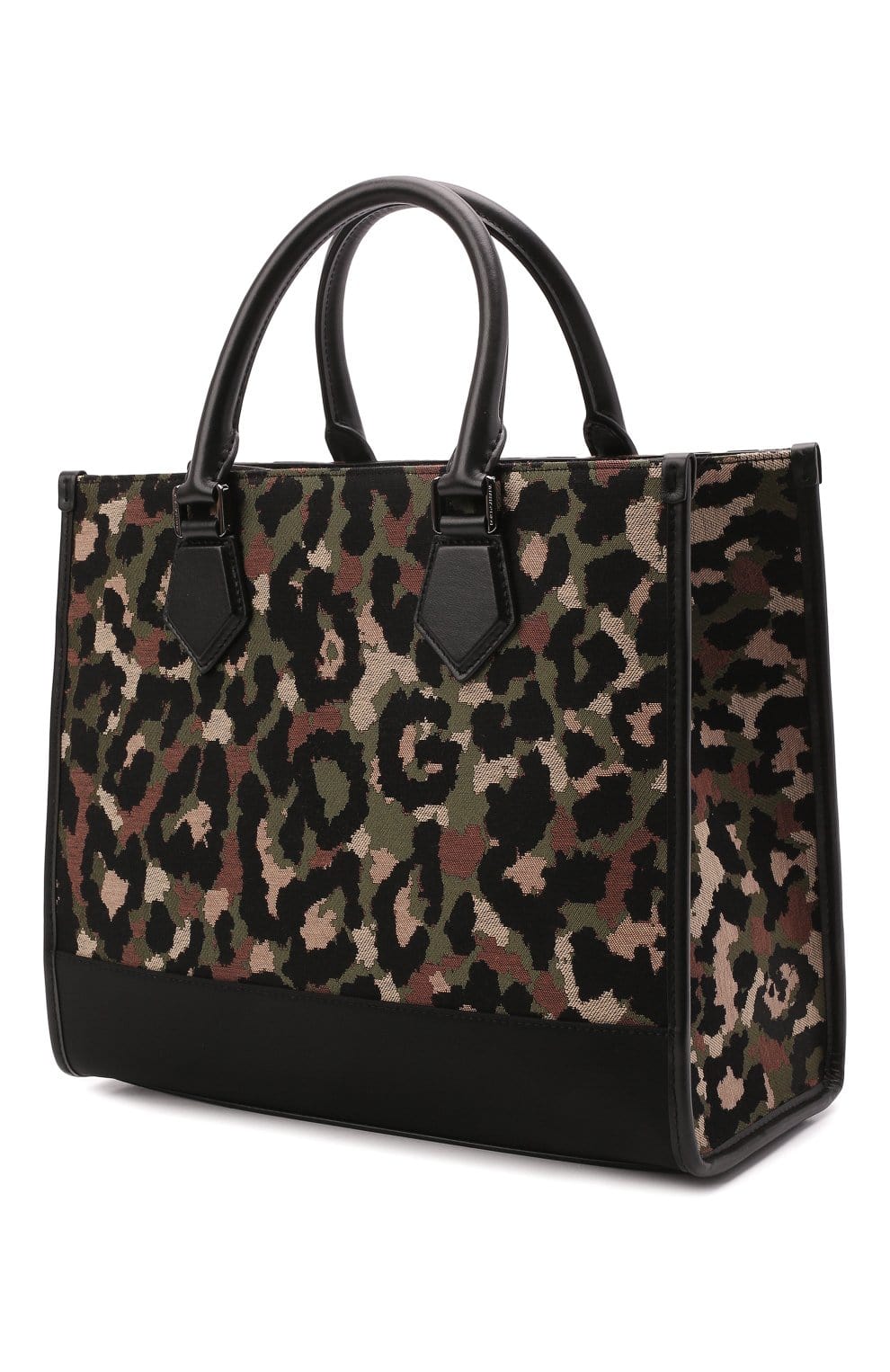 Dolce & Gabbana Leopard-Print Shopper Tote