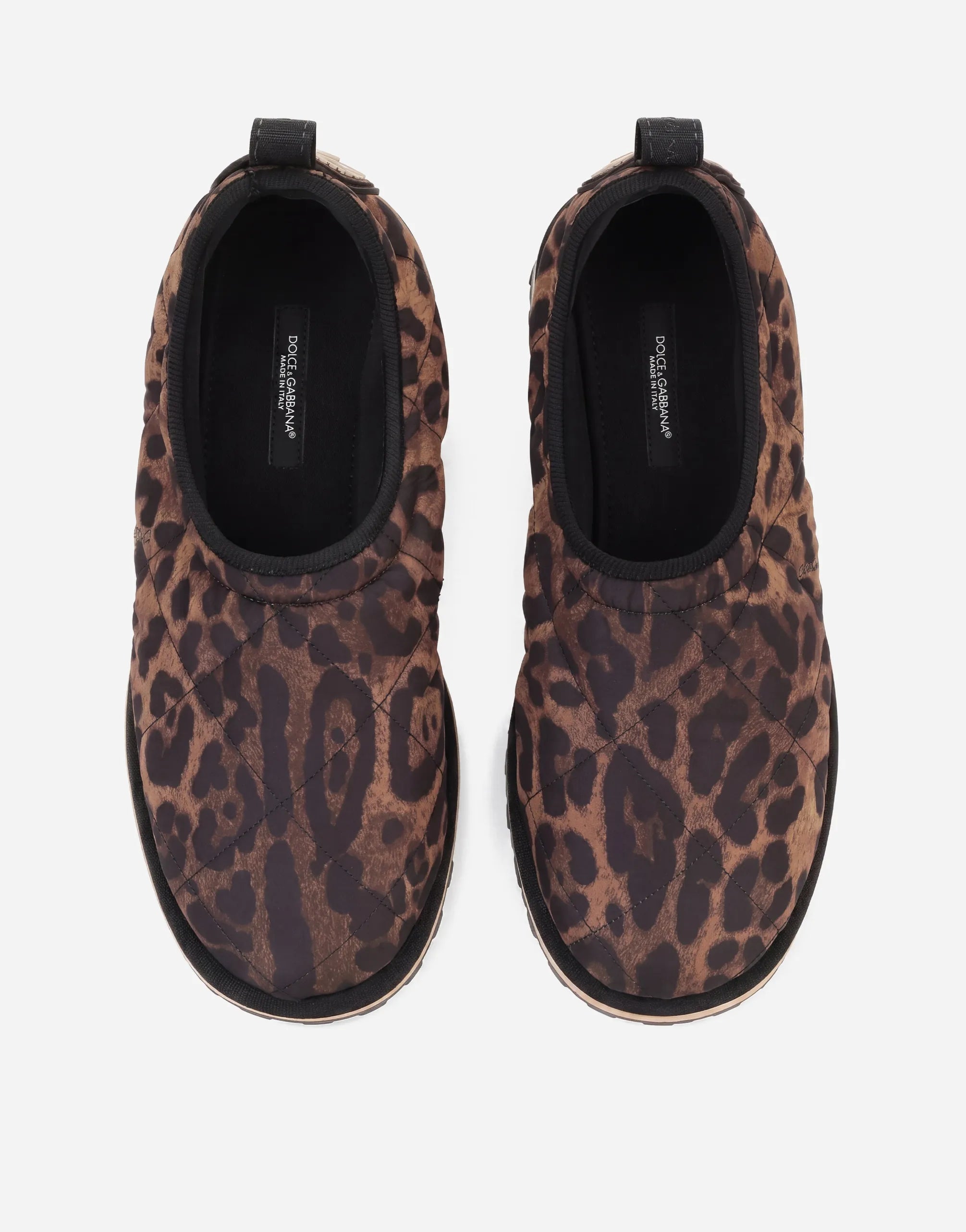 Dolce & Gabbana Dolce & Gabbana Leopard-Print Slip-Ons