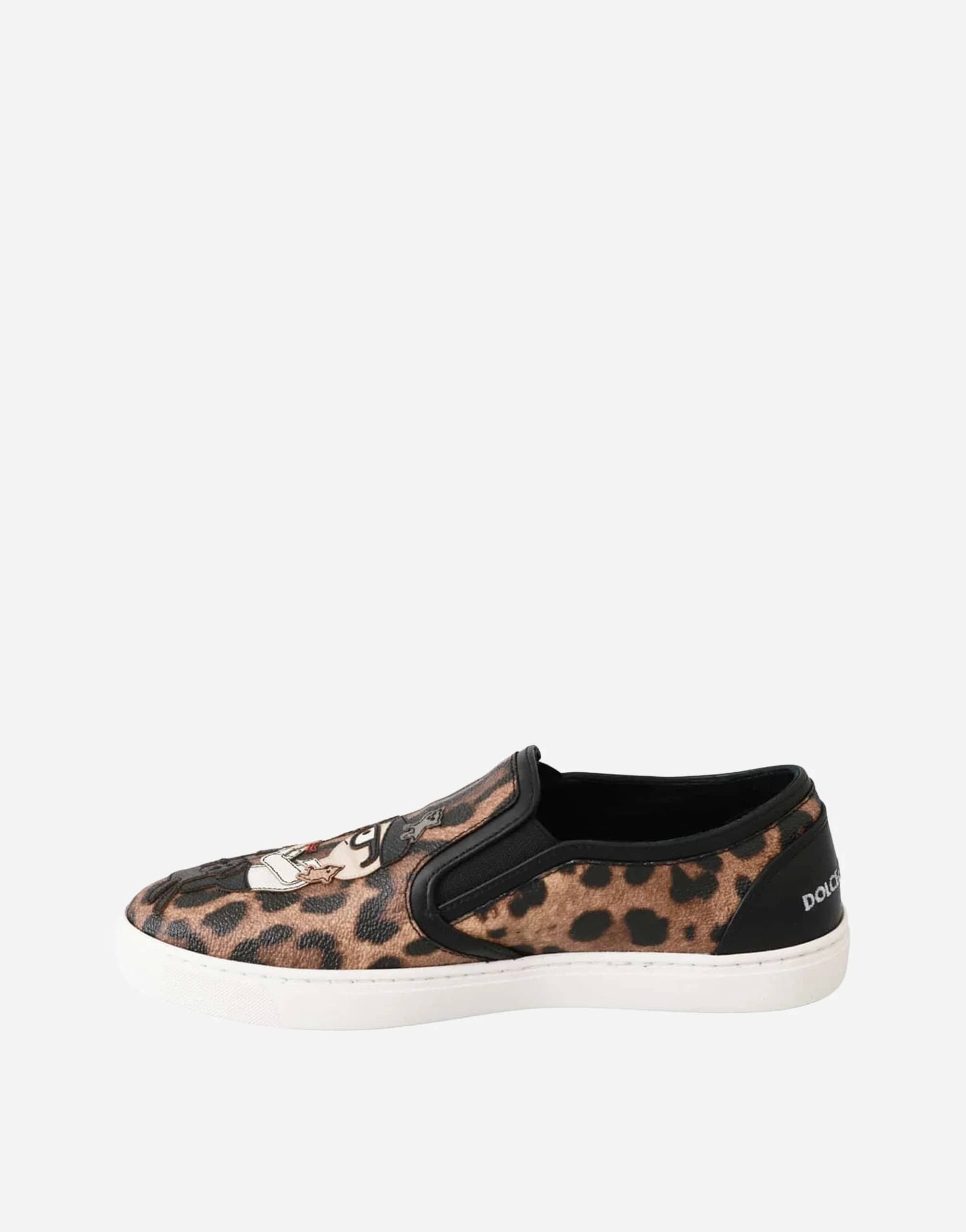 Dolce & Gabbana Sneakers mit Leopardenmuster