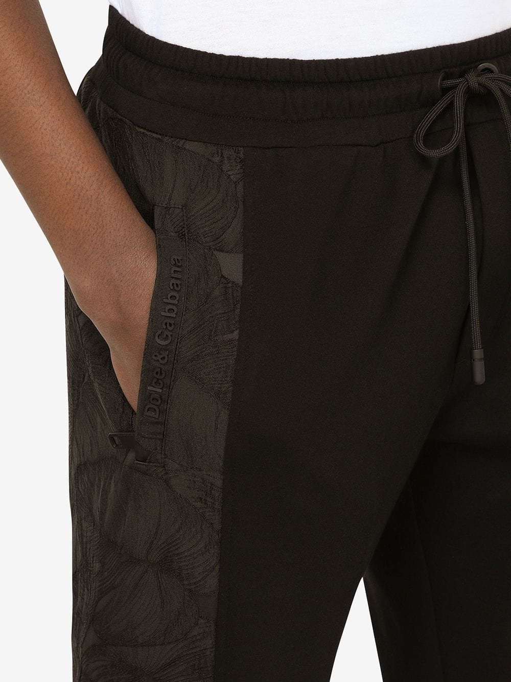 Dolce & Gabbana Leopard Print Track Pants