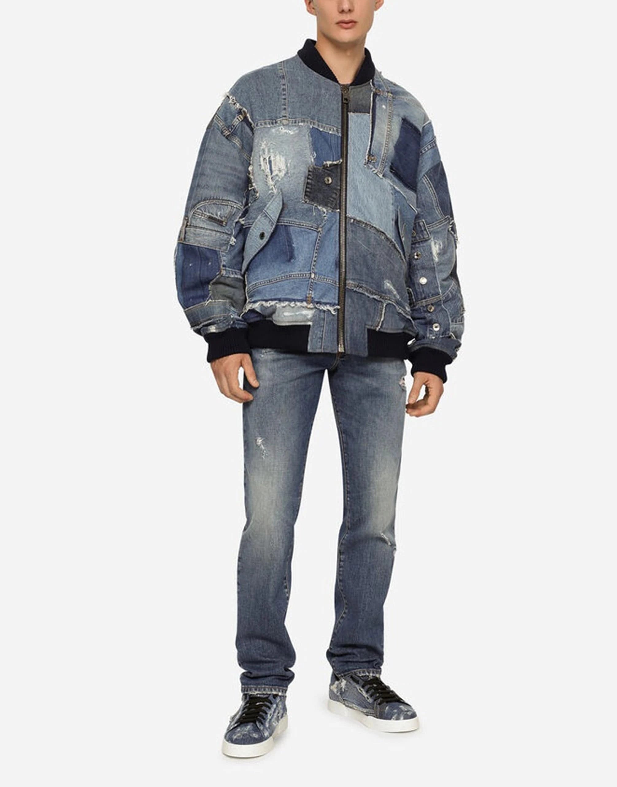 Dolce & Gabbana Light Blue Slim-Fit Jeans