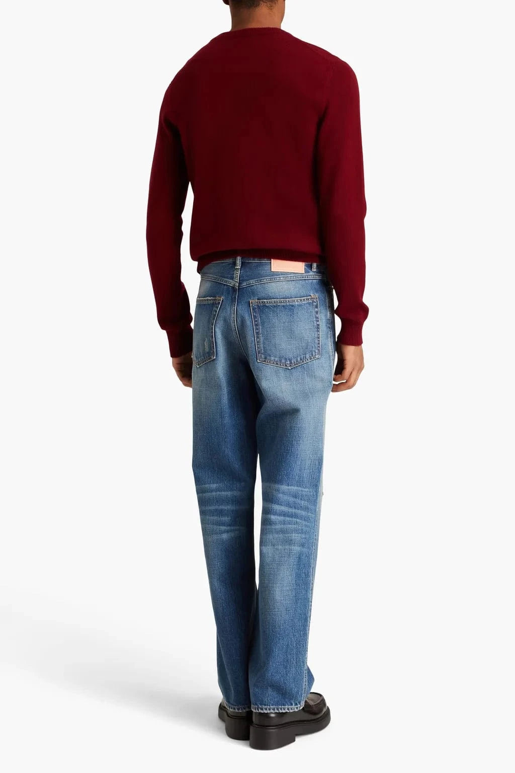 Dolce & Gabbana Lion Embroidery Cashmere Sweater