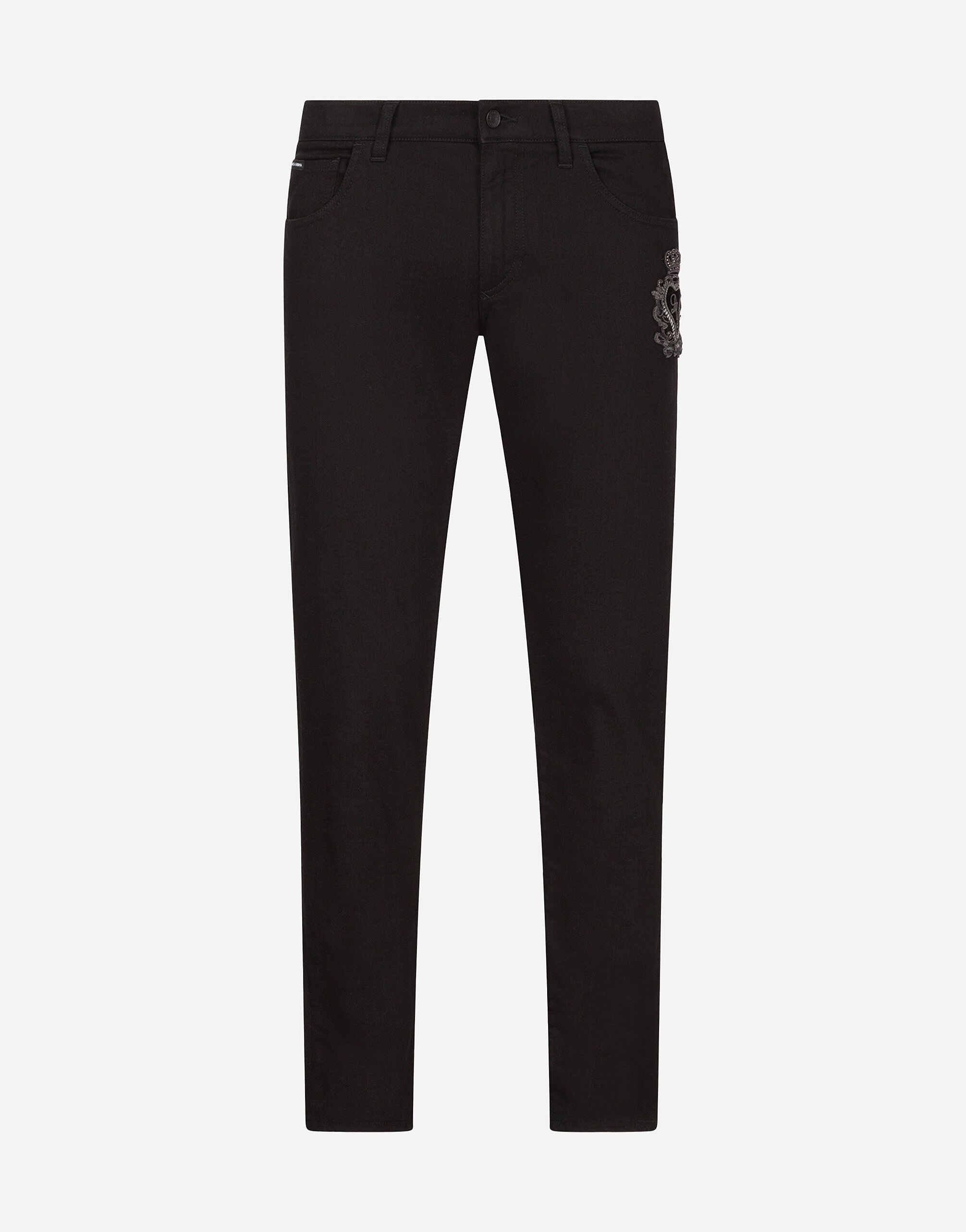 Dolce & Gabbana Logo Embellishment Skinny Jeans